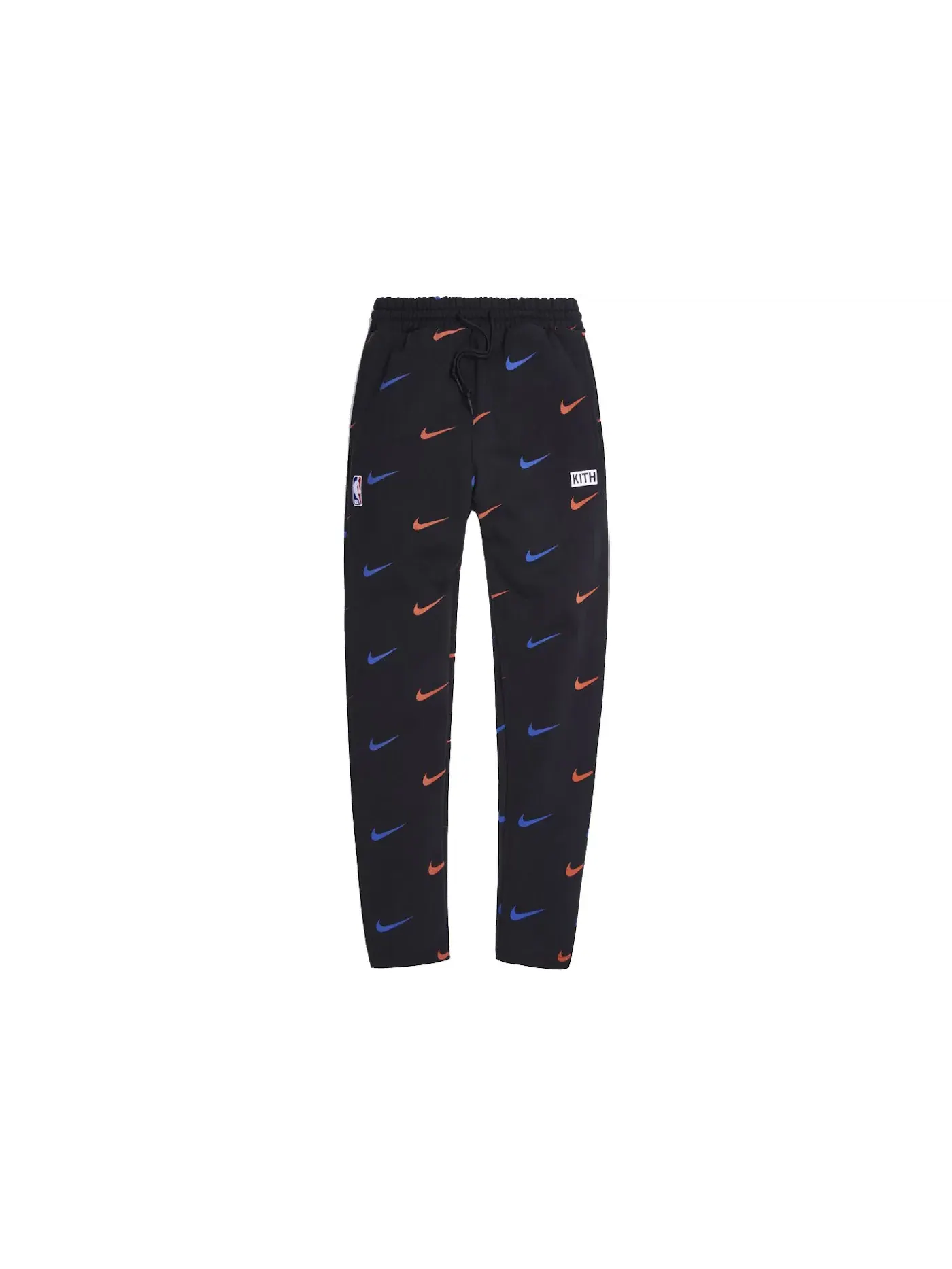 Мужские штаны из флиса с принтом AOP Kith Pant — изображение 1 из 2, черный