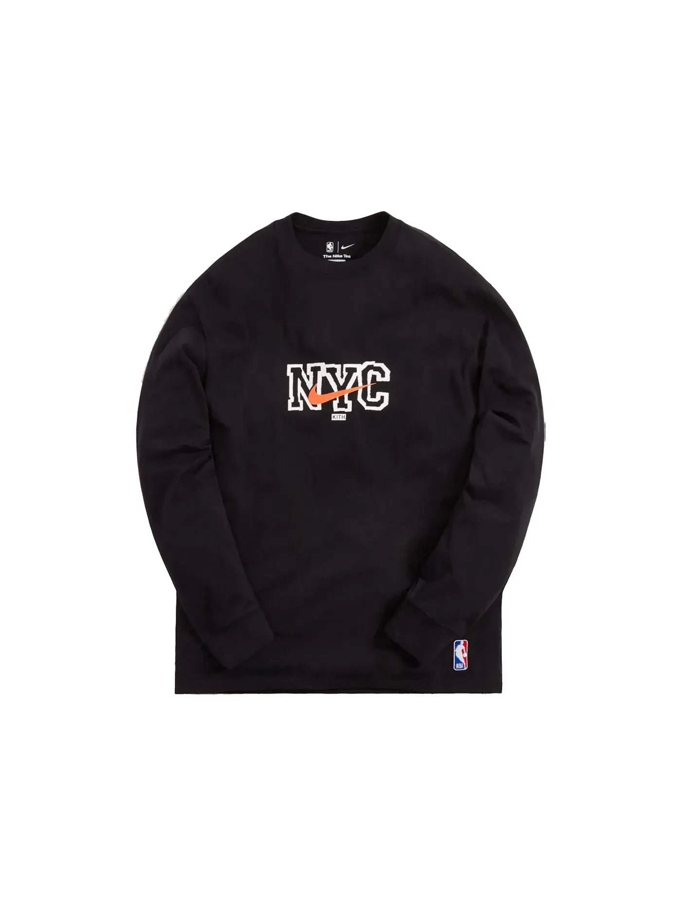 Мужская футболка с длинным рукавом L/S Tee (FW21) Kith — изображение 1 из 2, черный