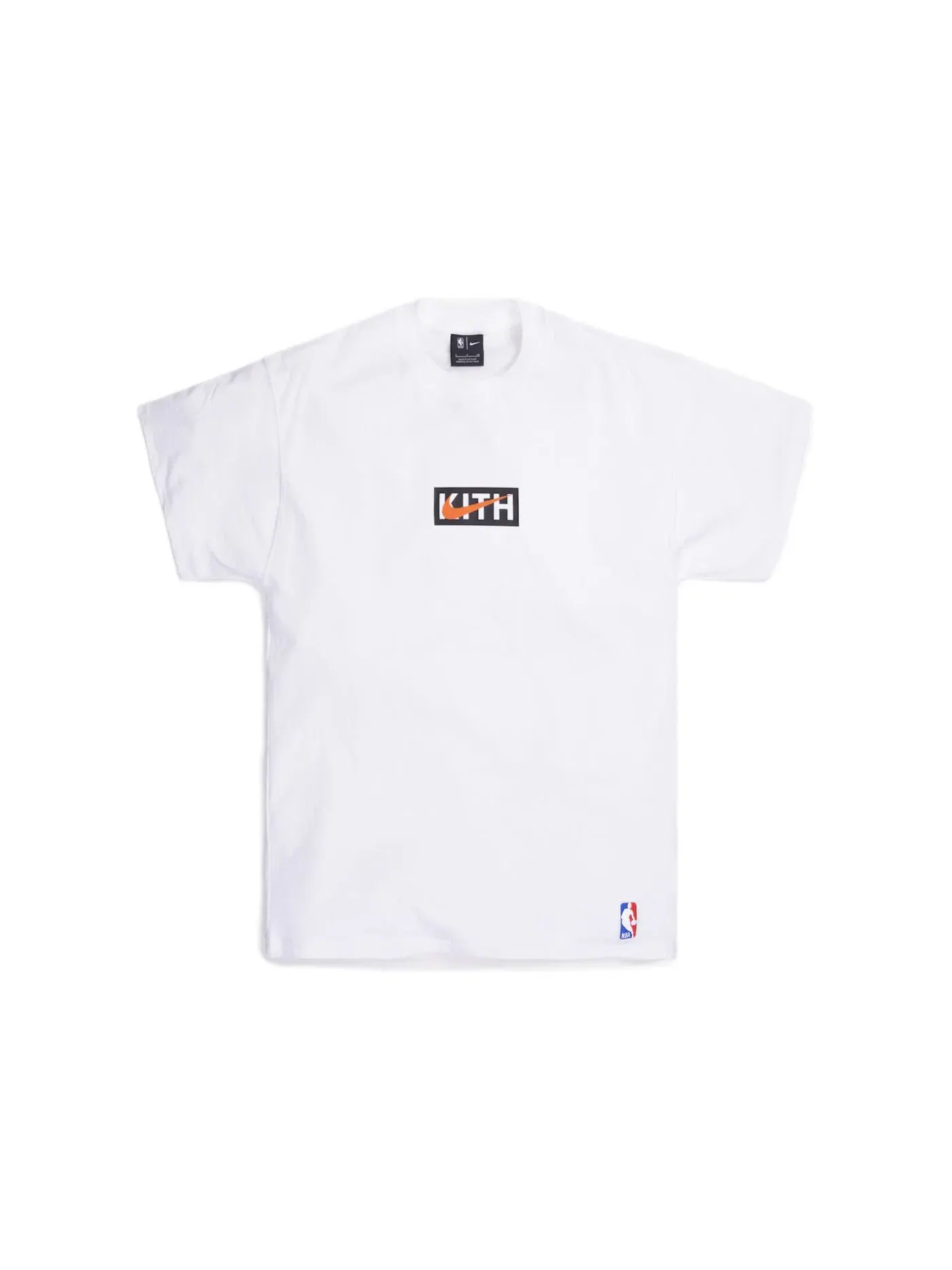 Мужская футболка хлопковая Tee Kith — изображение 1 из 1, белый