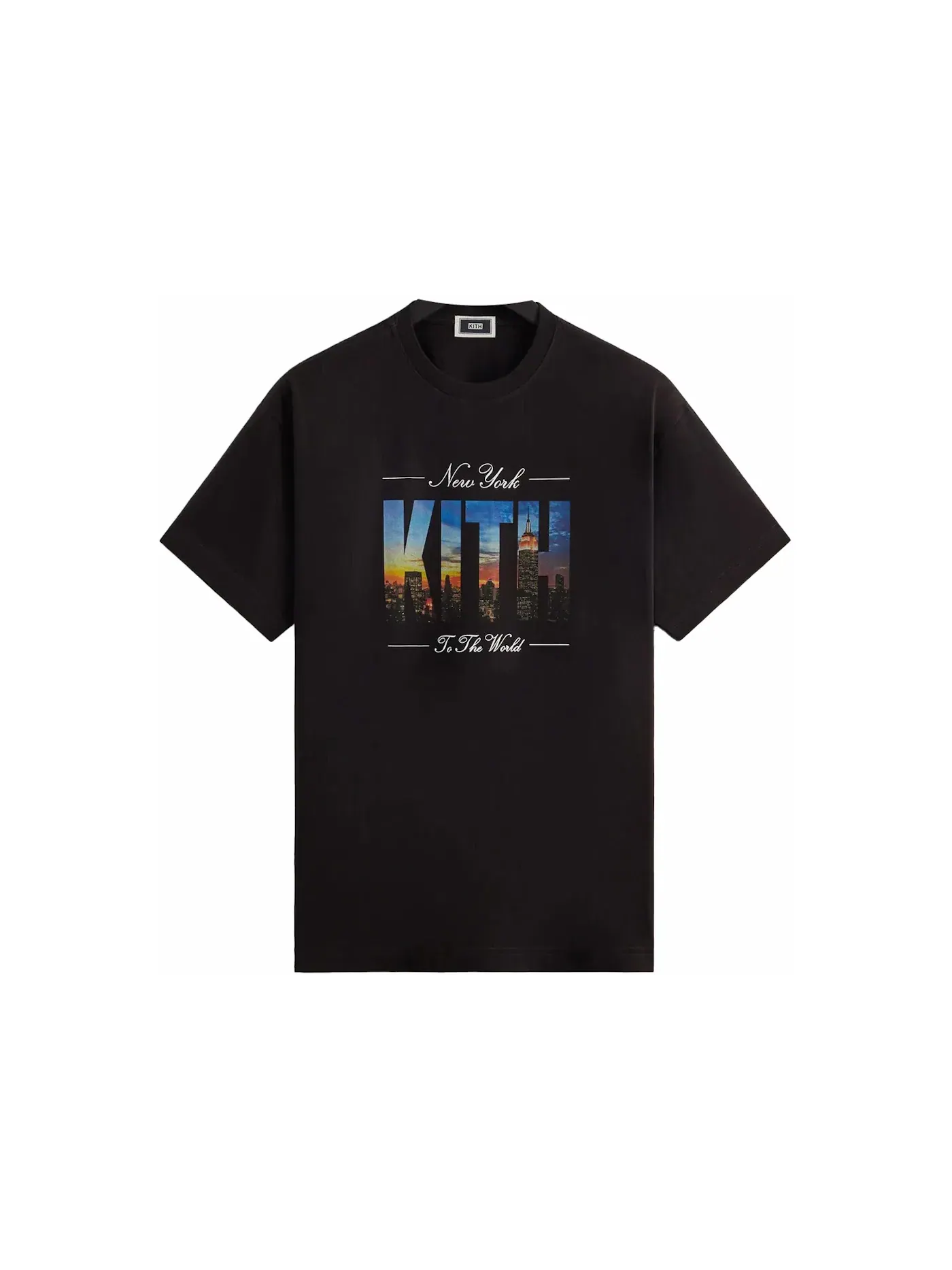 Мужская футболка с коротким рукавом Kith Tee — изображение 1 из 1, черный