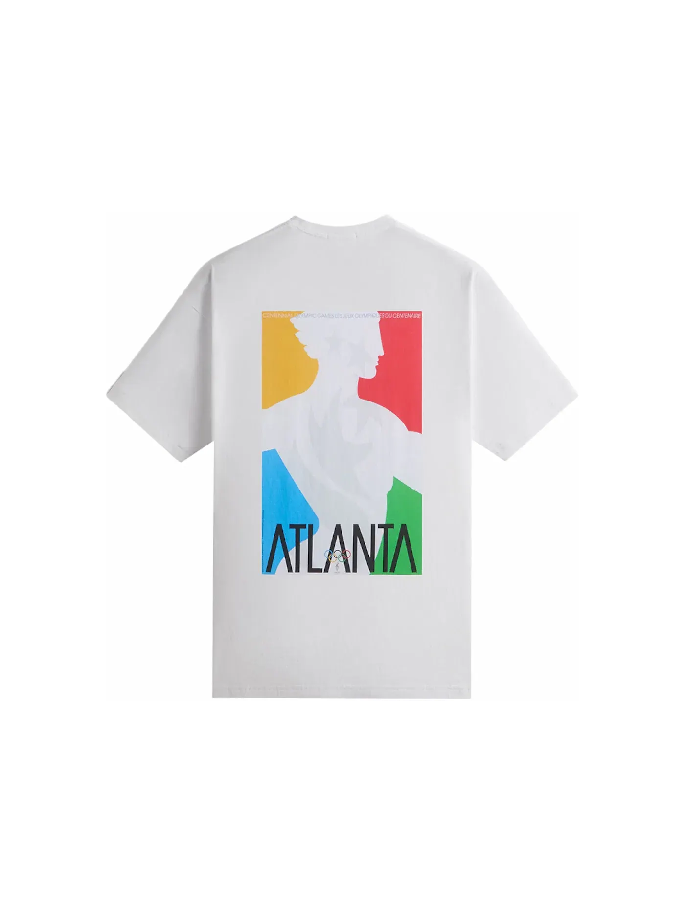 Мужская футболка с принтом Kith Olympics Heritage Atlanta 1996 Vintage Tee — изображение 1 из 3, белый