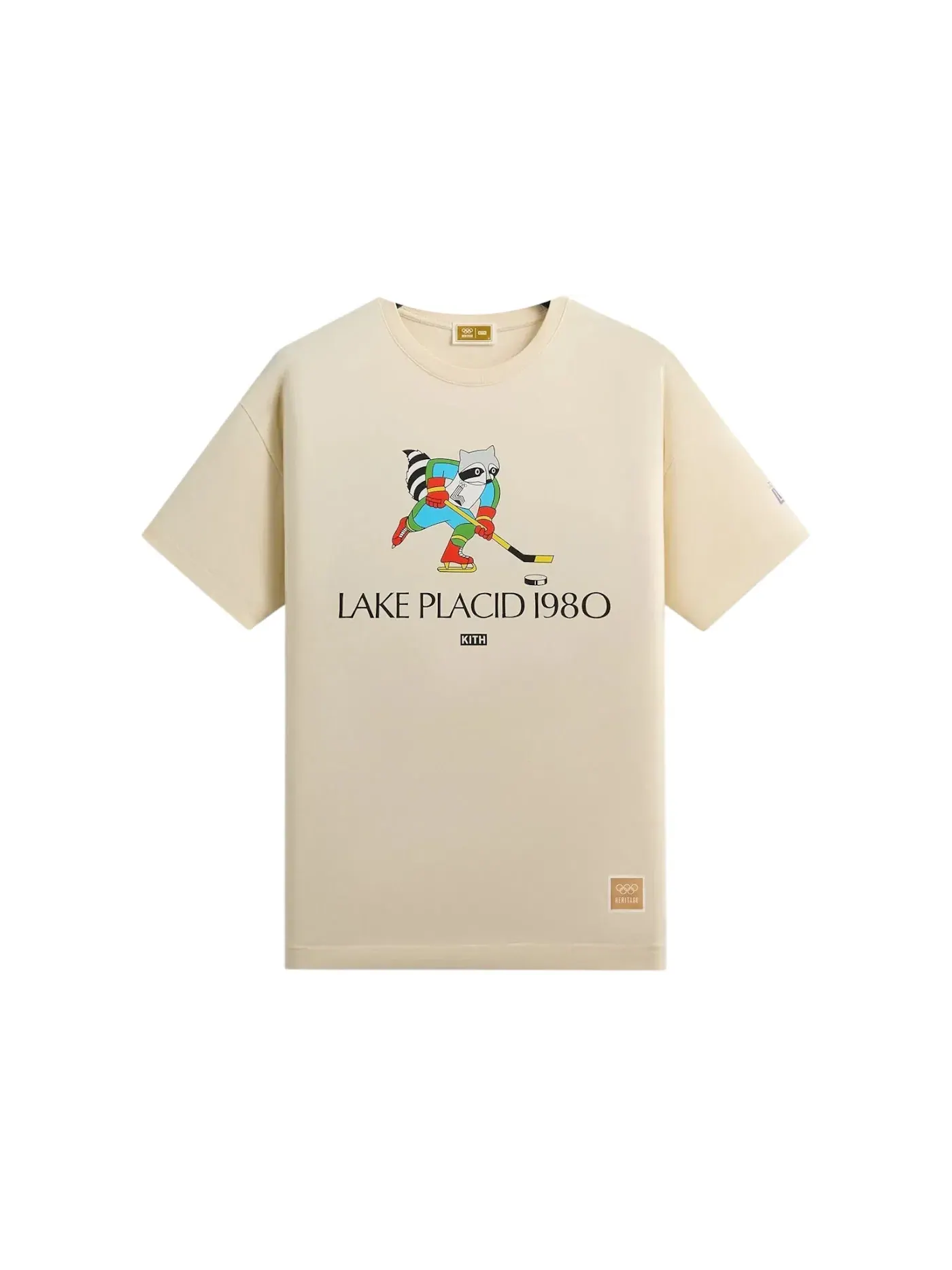 Мужская футболка с принтом Lake Placid Vintage Tee Kith, Sandrift — изображение 1 из 2