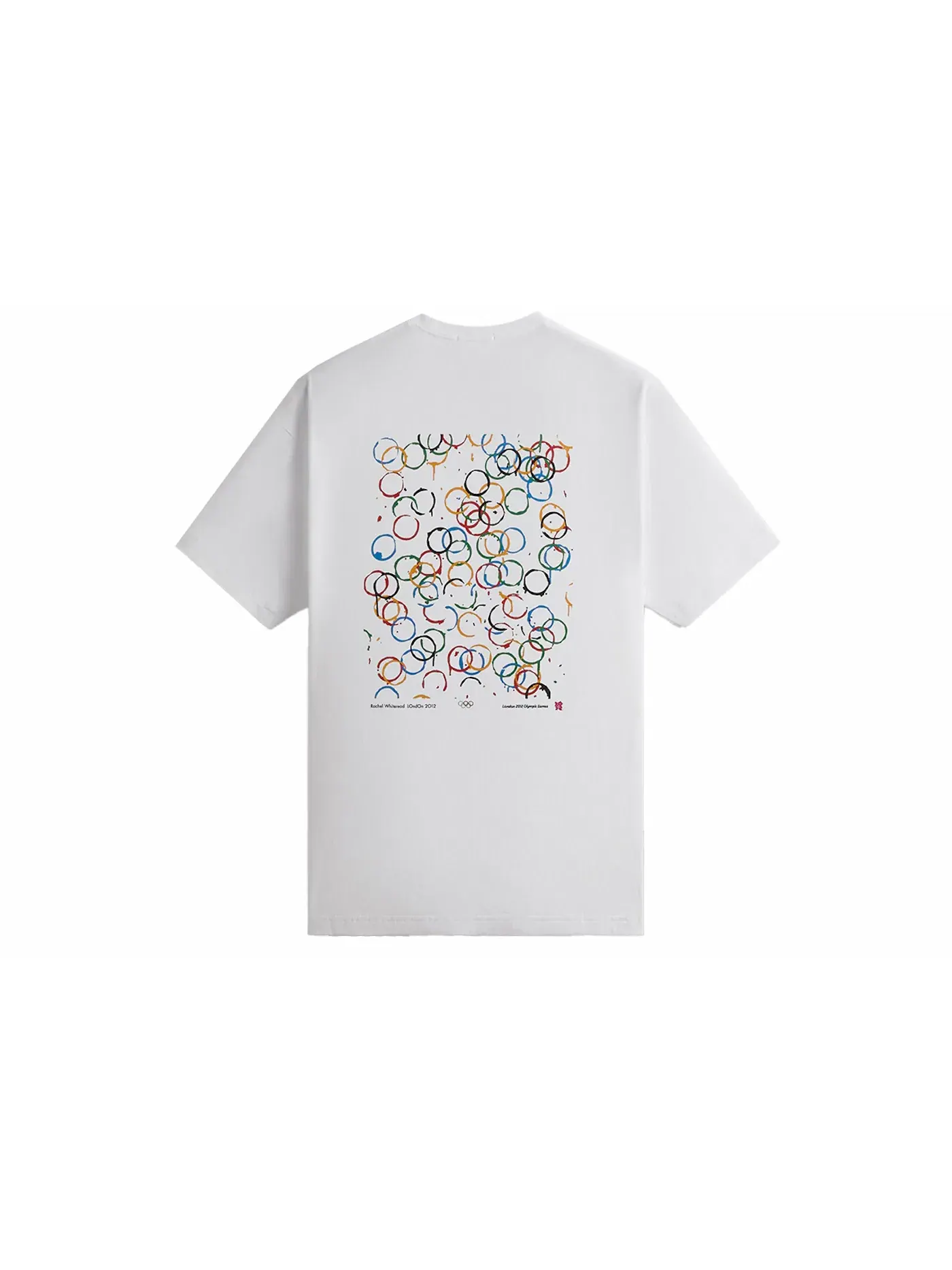 Мужская футболка с принтом Kith Olympics Heritage London 2012 Vintage Tee White — изображение 1 из 3, белый