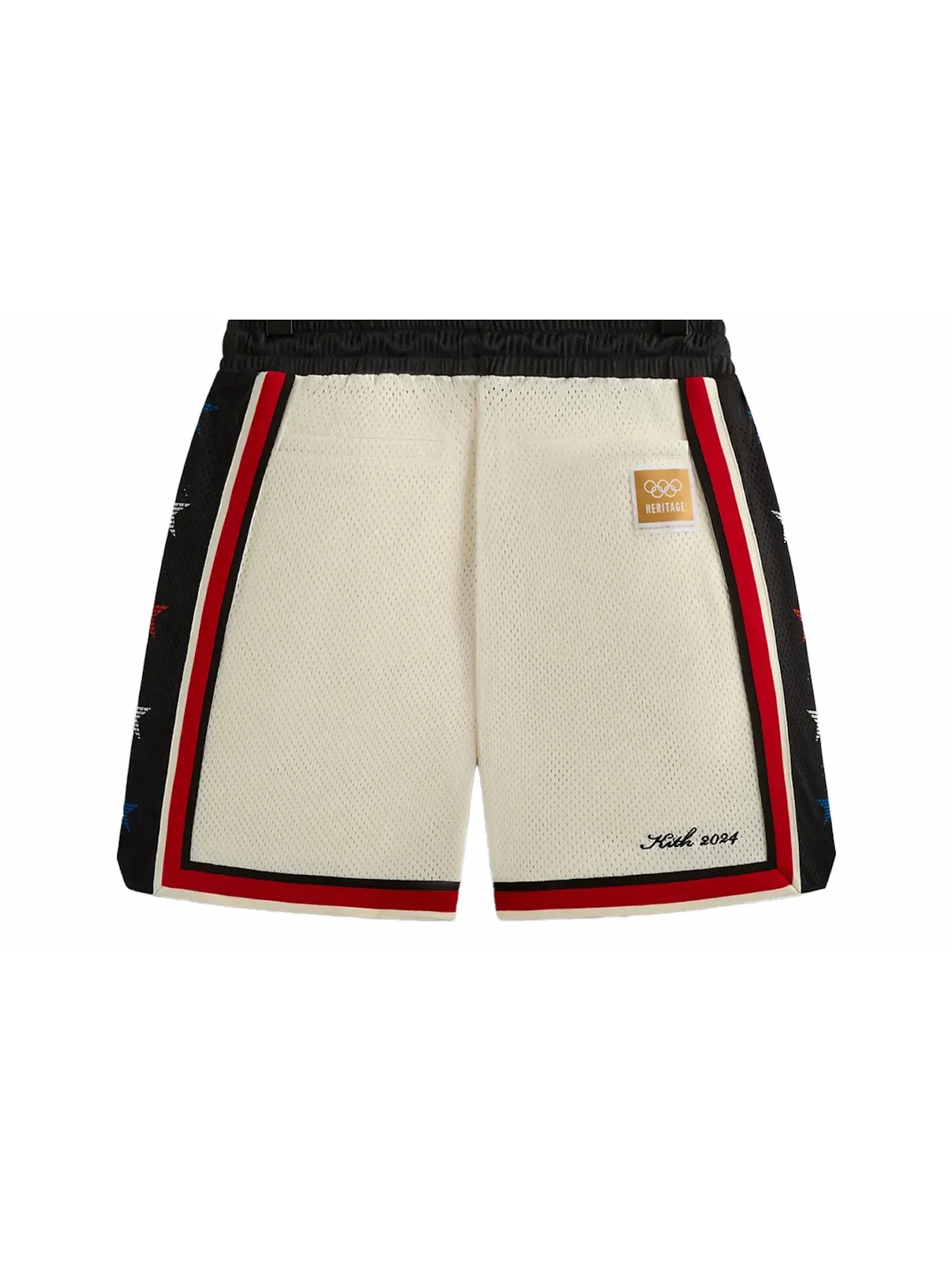 Мужские шорты с принтом Kith Olympics Heritage Mesh Ryan Short Silk, Silk — изображение 2 из 2