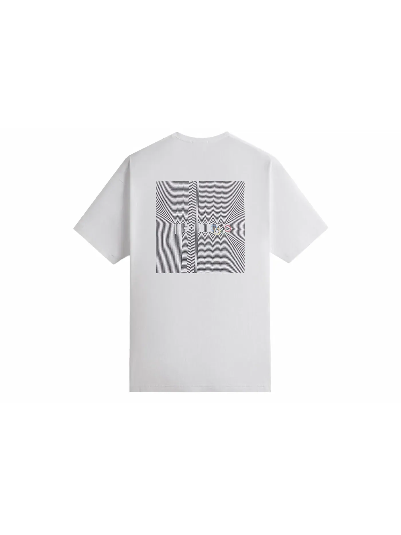 Мужская футболка с принтом Kith Olympics Heritage Mexico City 1968 Vintage Tee — изображение 2 из 3, белый