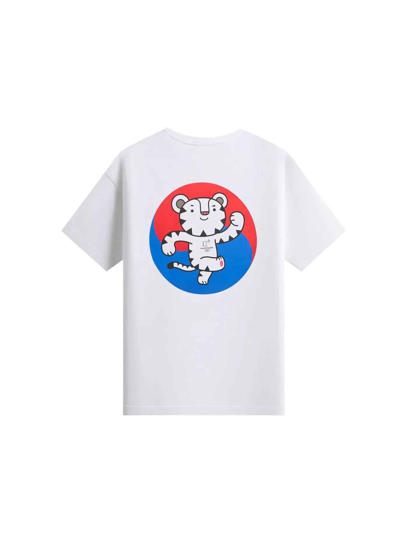Мужская футболка с принтом Kith Olympics Heritage Pyeongchang Tee Kith — изображение 2 из 2, белый