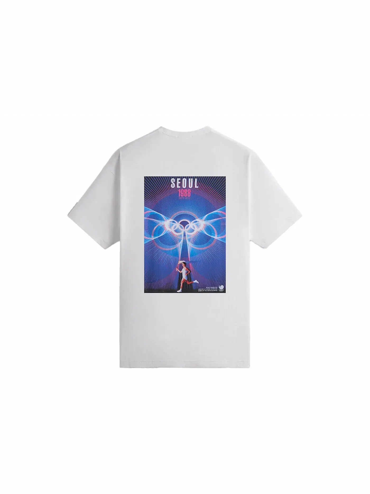 Мужская футболка с принтом Kith Olympics Heritage Seoul 1988 Vintage Tee — изображение 1 из 3, белый