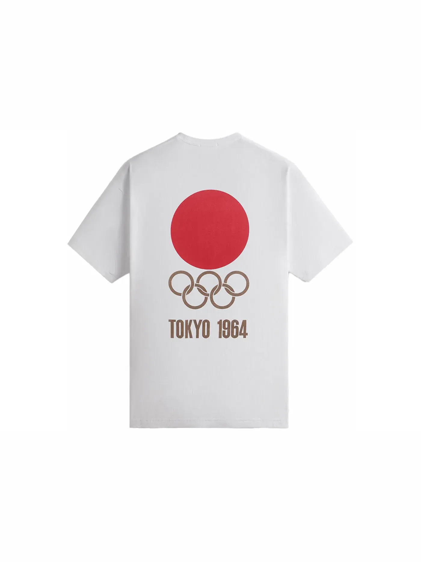 Мужская футболка с принтом Kith Olympics Heritage Tokyo 1964 Vintage Tee — изображение 2 из 3, белый