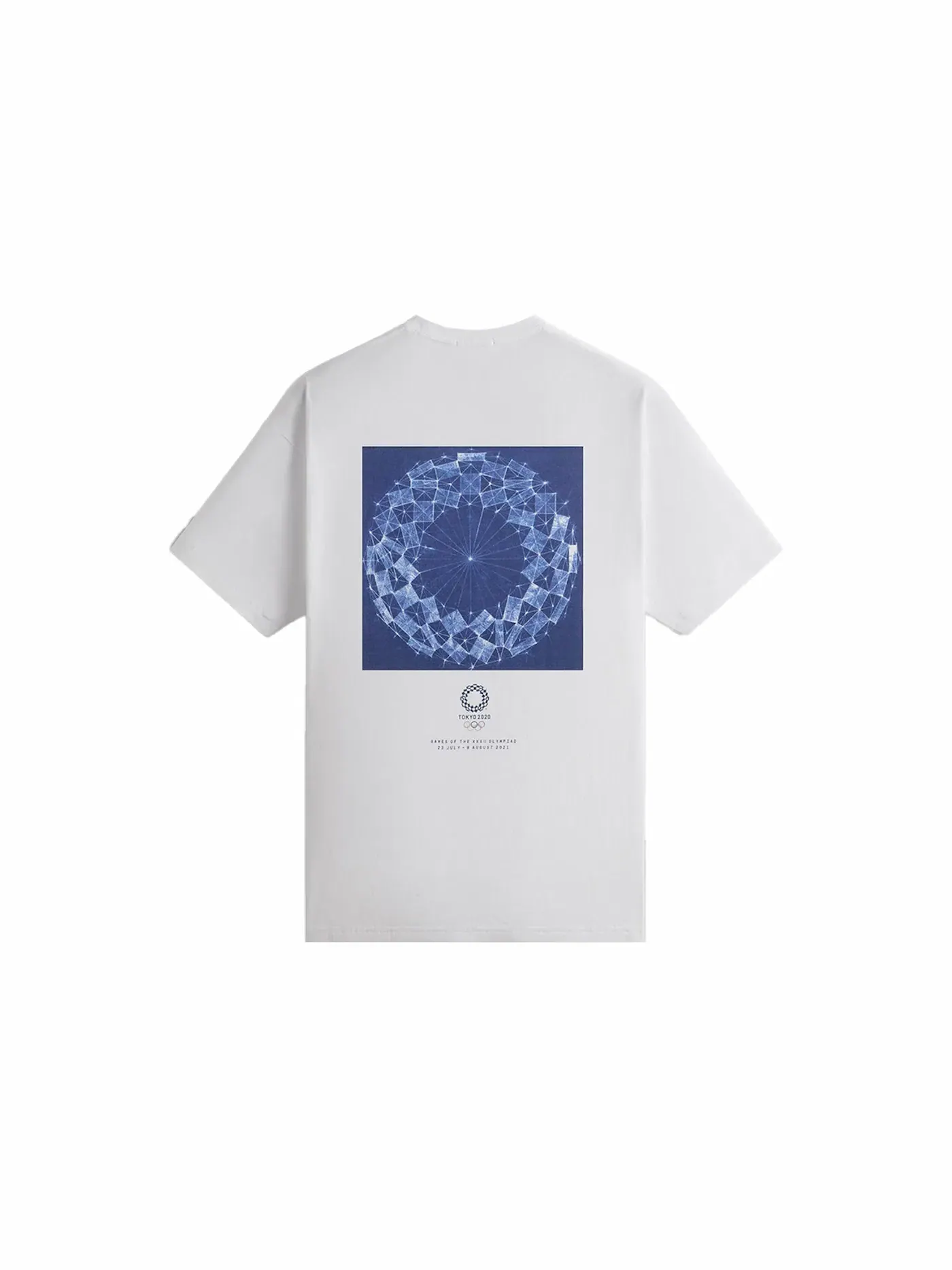 Мужская футболка с принтом Olympics Heritage Tokyo 2020 Vintage Kith — изображение 2 из 3, белый