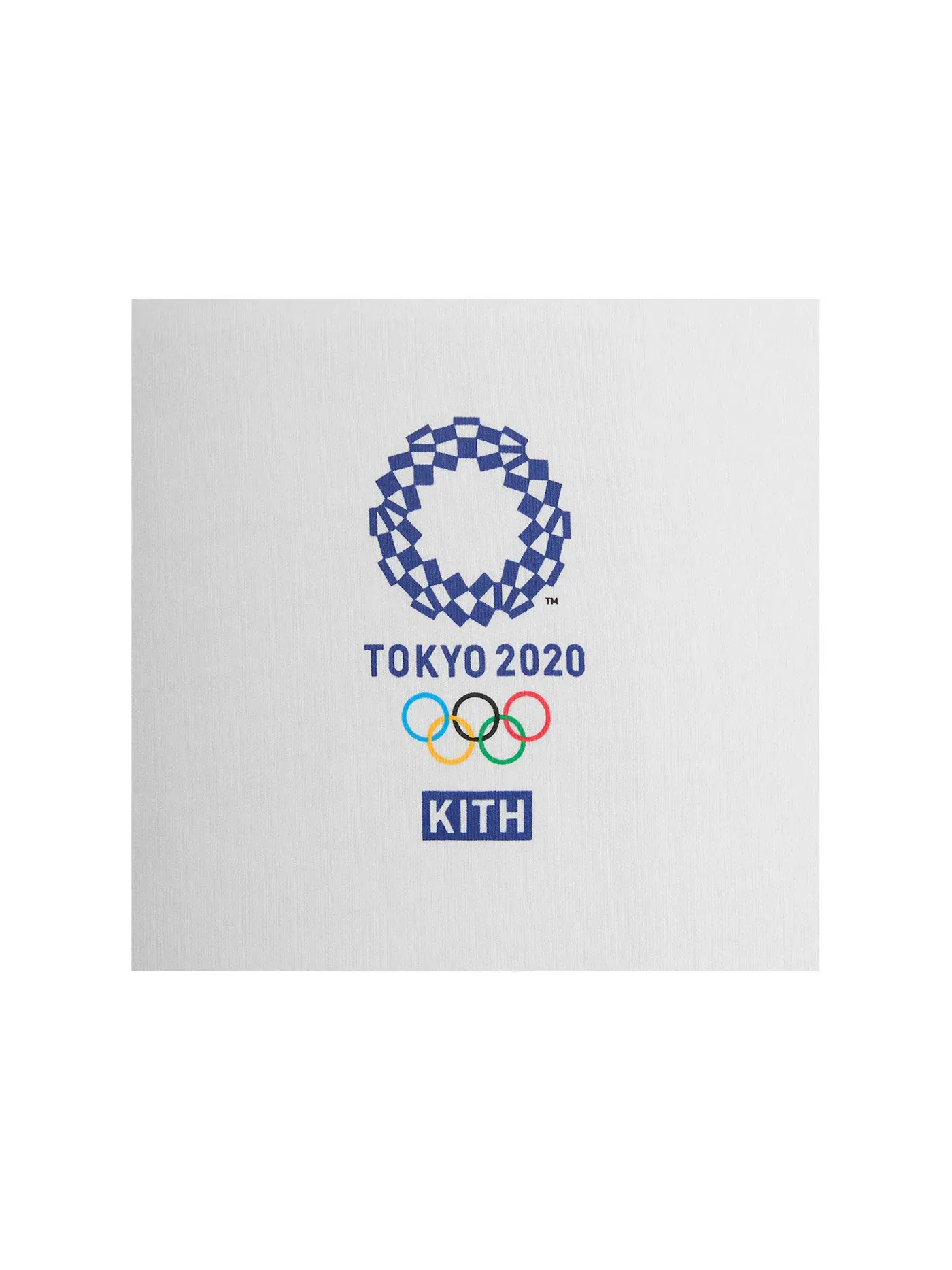 Мужская футболка с принтом Olympics Heritage Tokyo 2020 Vintage Kith — изображение 3 из 3, белый