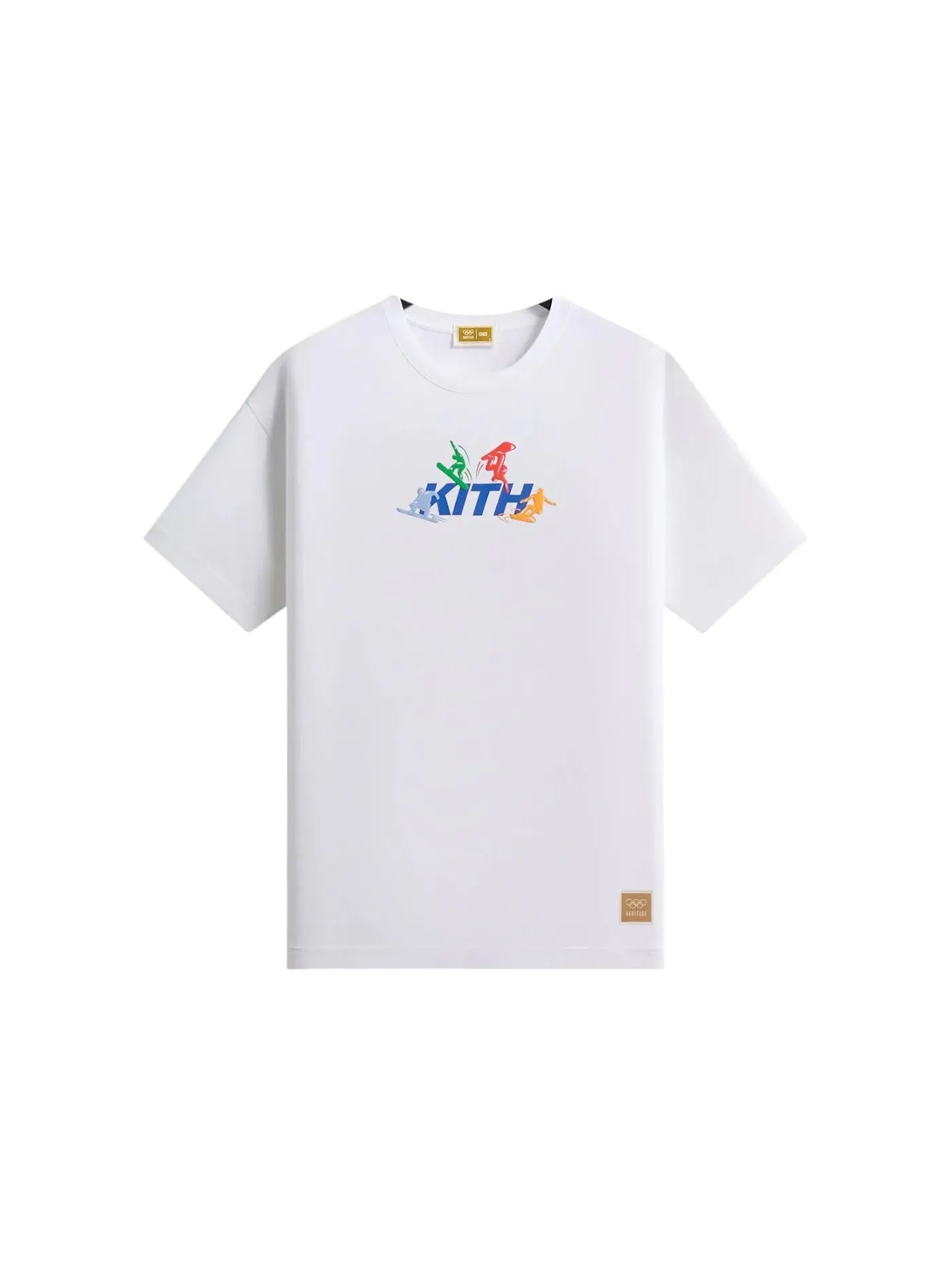 Мужская футболка с принтом Kith Olympics Heritage Vancouver Tee — изображение 1 из 2, белый