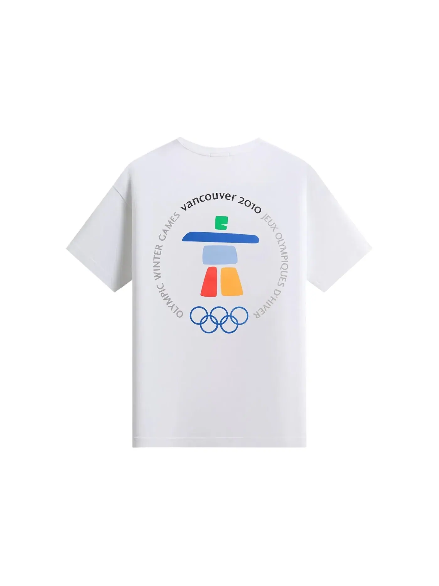 Мужская футболка с принтом Kith Olympics Heritage Vancouver Tee — изображение 2 из 2, белый