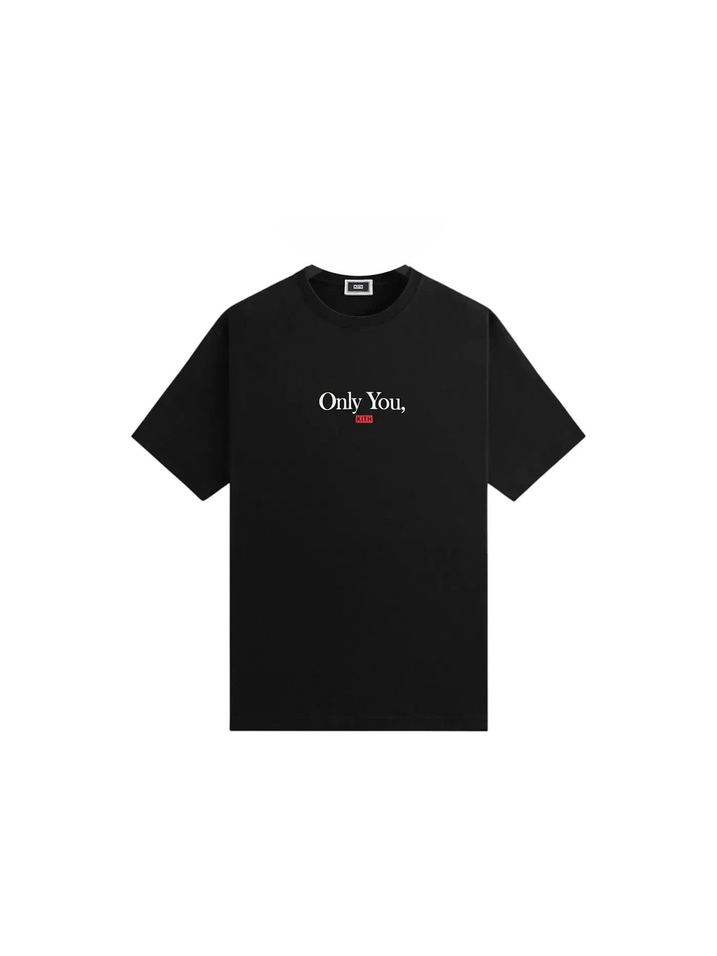 Мужская футболка с принтом Kith Only You Tee — изображение 1 из 2, черный