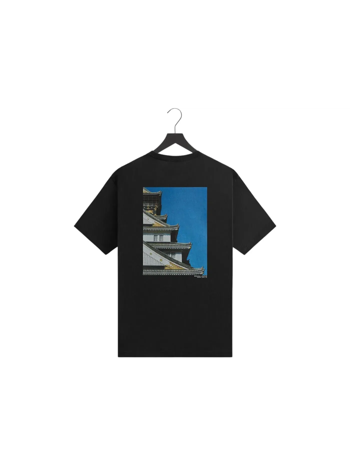 Мужская футболка с принтом Kith Osaka Castle Tee — изображение 1 из 2, черный