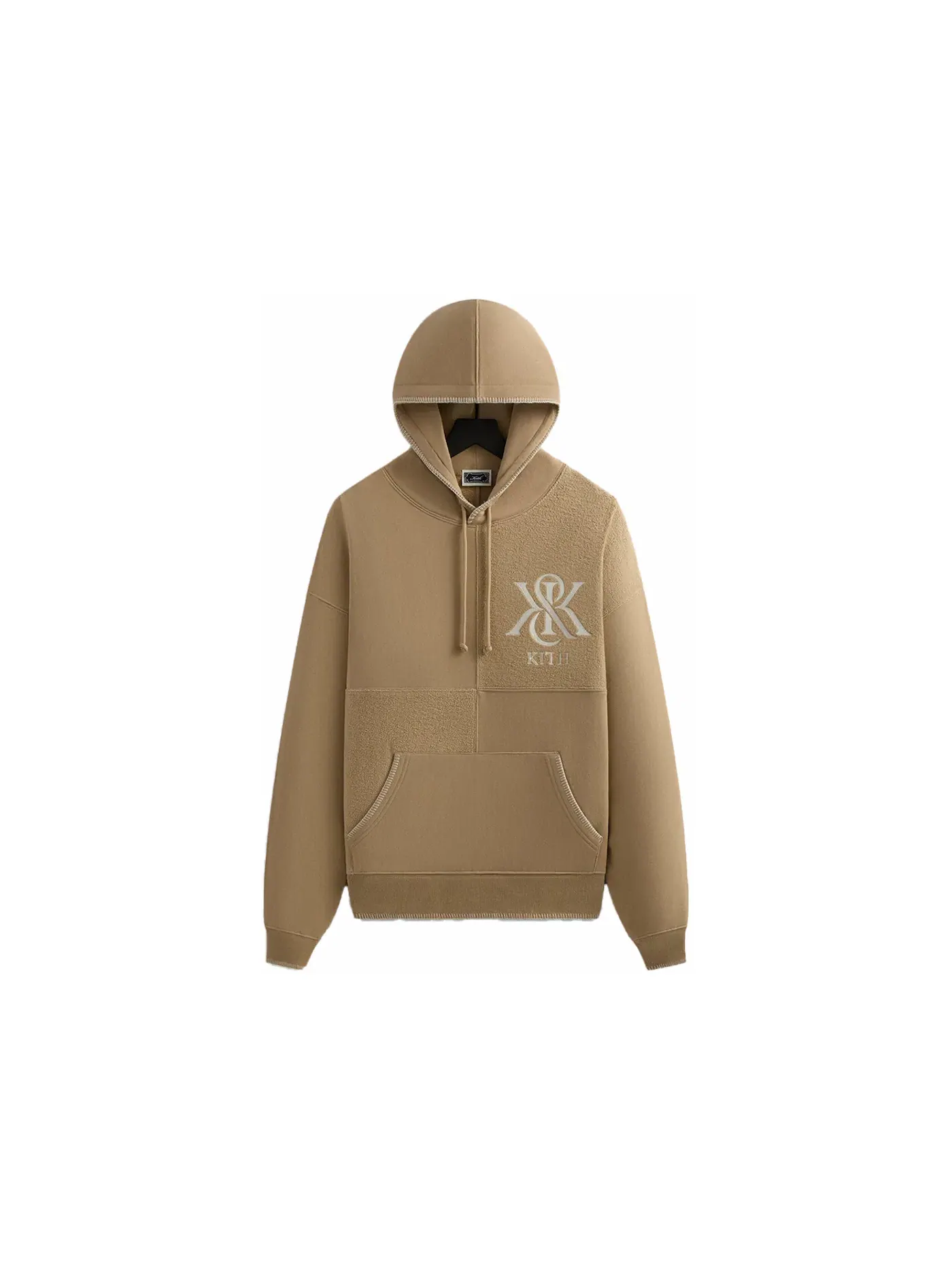 Мужская худи с панельным дизайном Nelson Hoodie Kith — изображение 1 из 2, холст