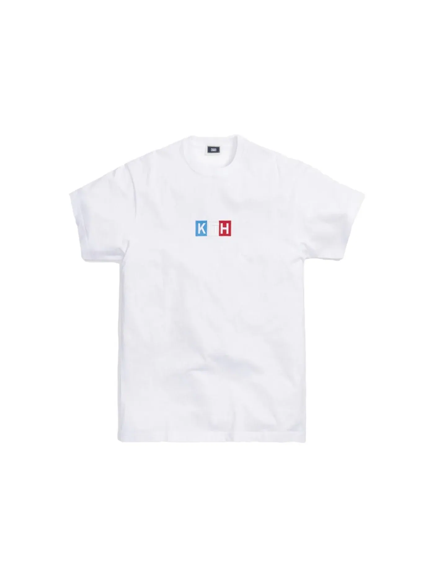 Мужская футболка хлопковая Kith Paris Classic Logo Tee — изображение 1 из 1, белый