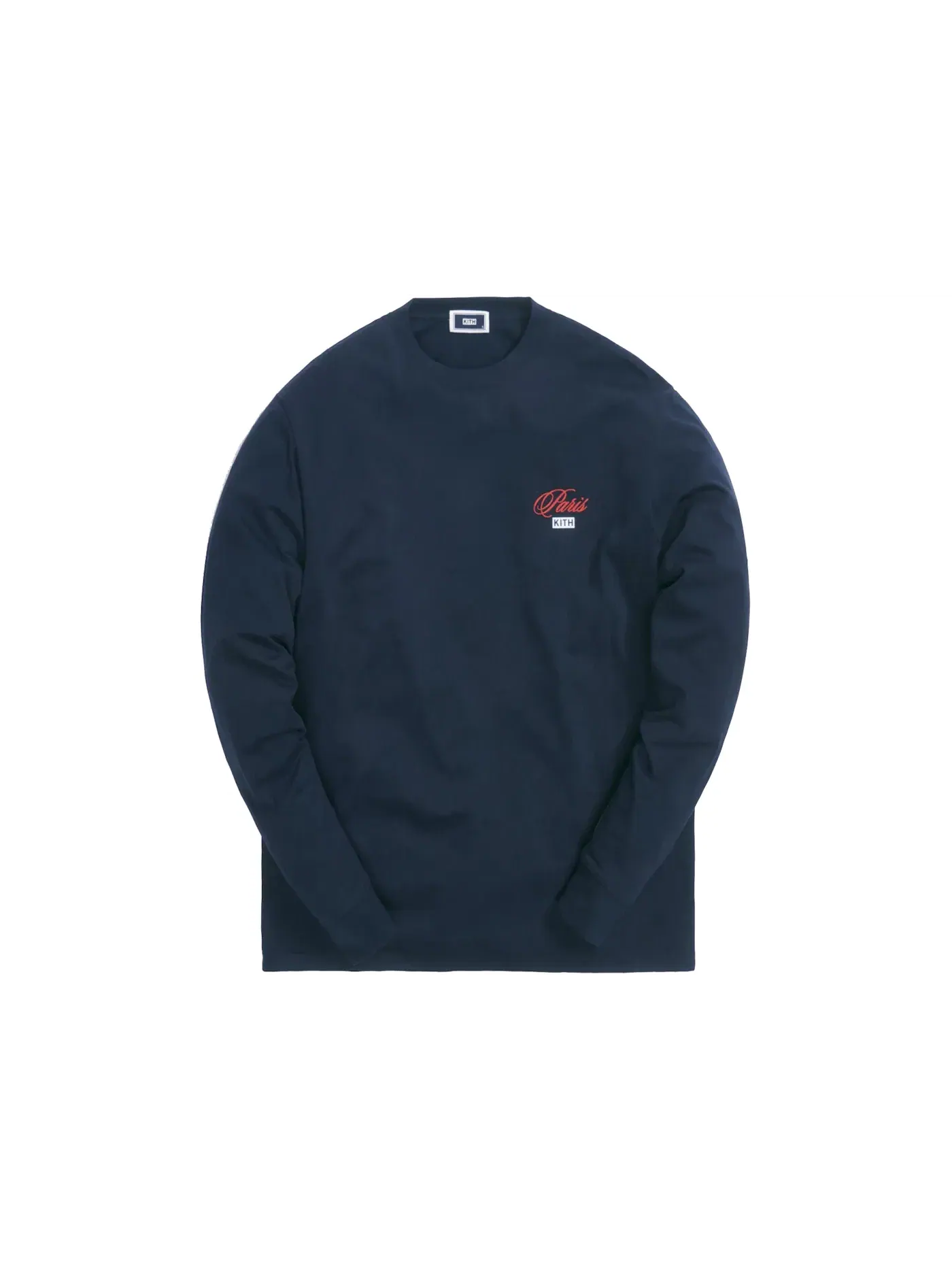 Мужская футболка с длинным рукавом Kith Paris Opening L/S Tee — изображение 1 из 2, темно-синий