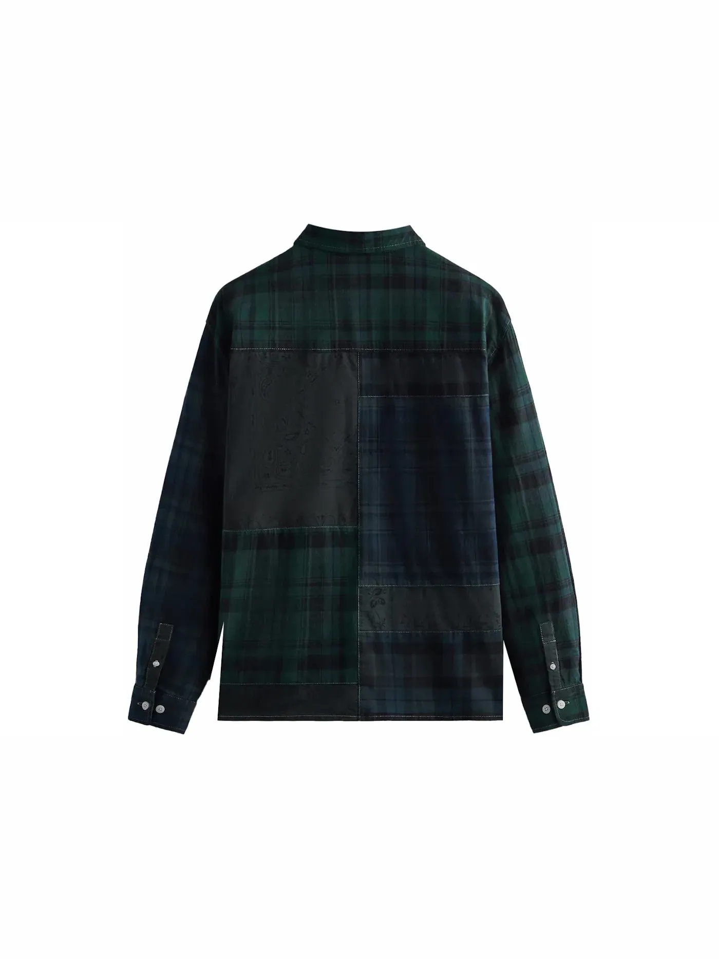 Мужская рубашка Patchwork Berkeley Buttondown Kith, Conifer — изображение 2 из 2