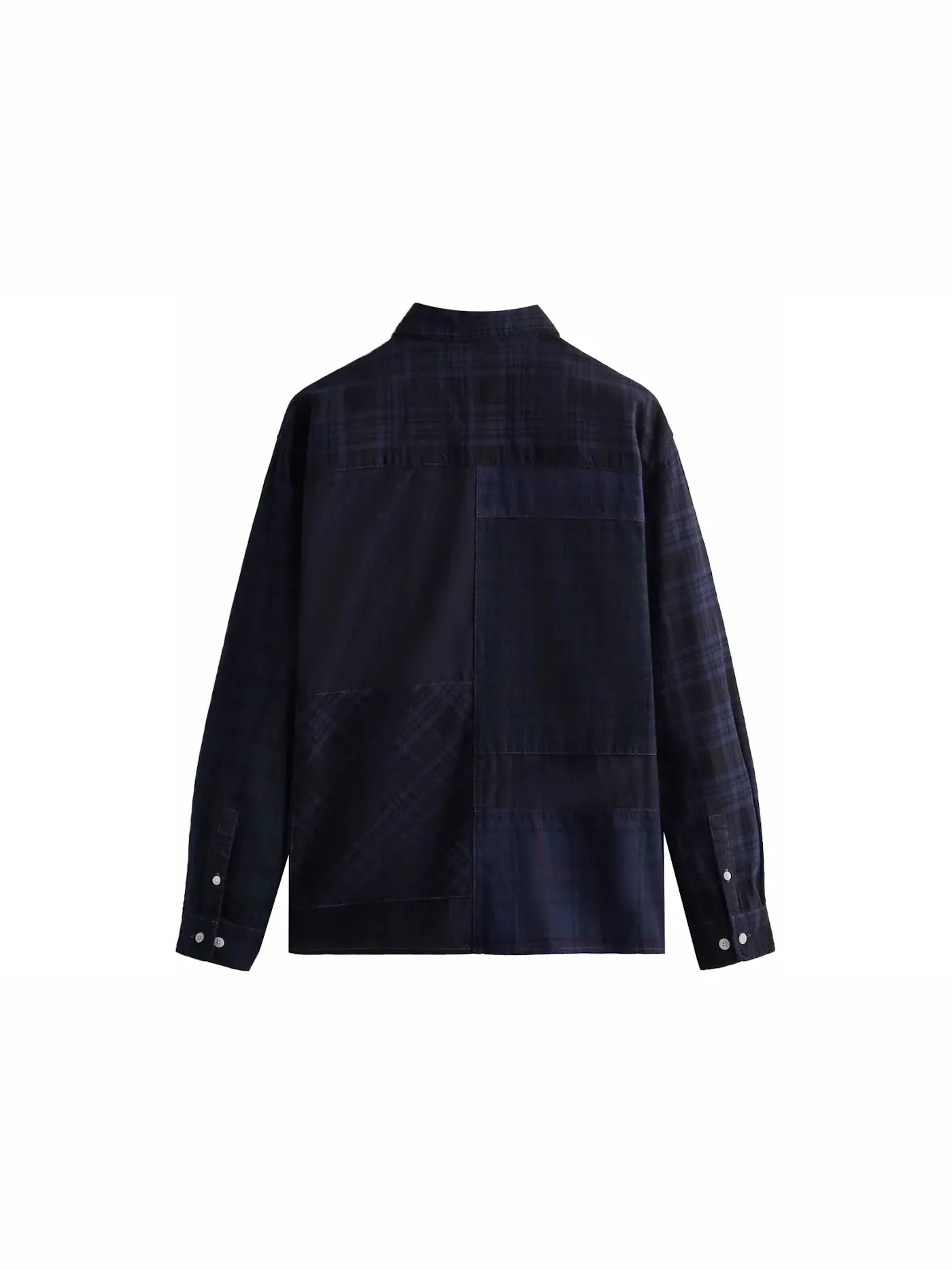 Мужская рубашка с пэчворком Kith Patchwork Berkeley Buttondown Shirt — изображение 2 из 2, ночной