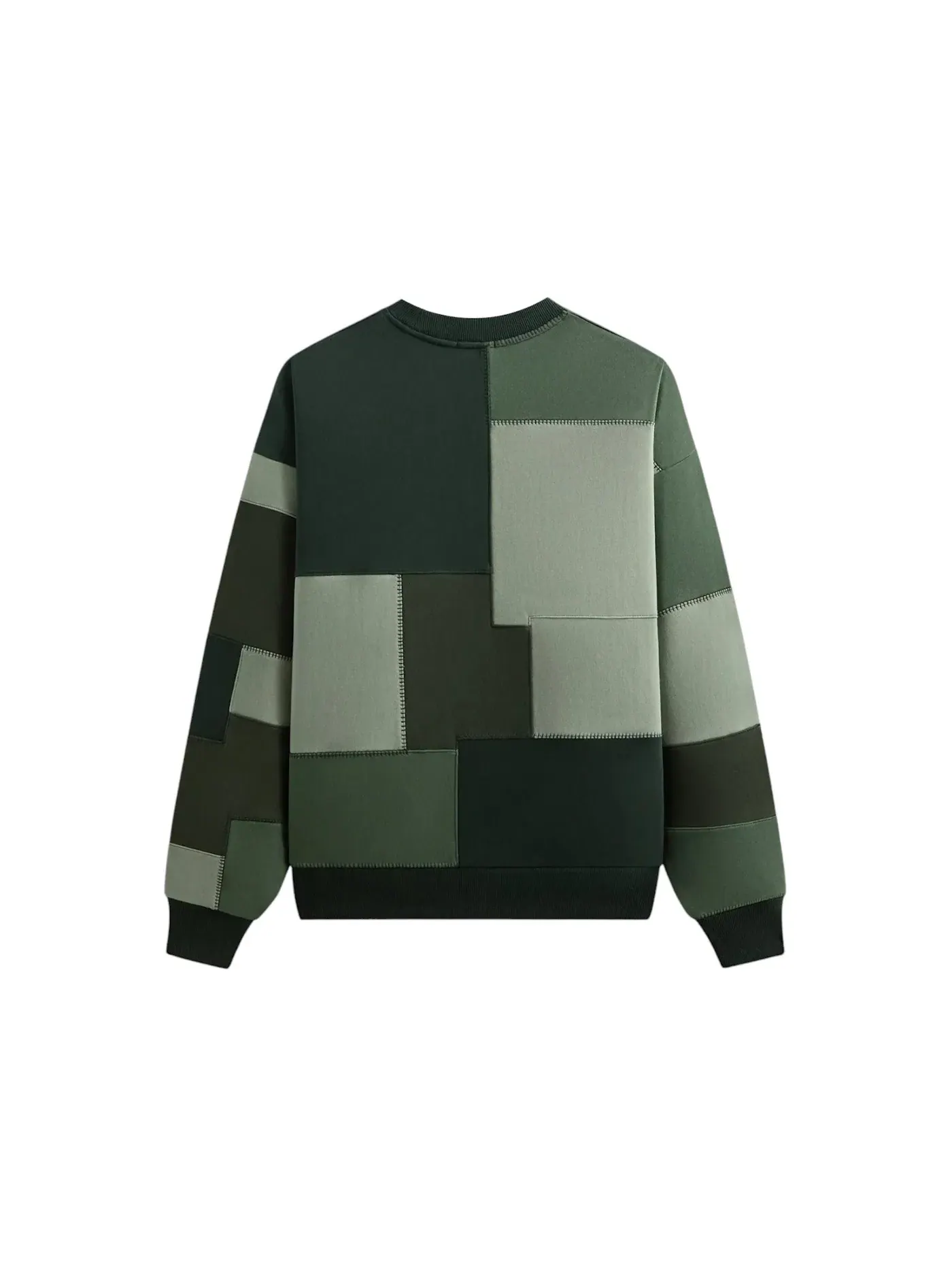 Мужской свитшот с принтом Kith Patchwork Fleece Nelson Crewneck Stadium, Stadium — изображение 2 из 2