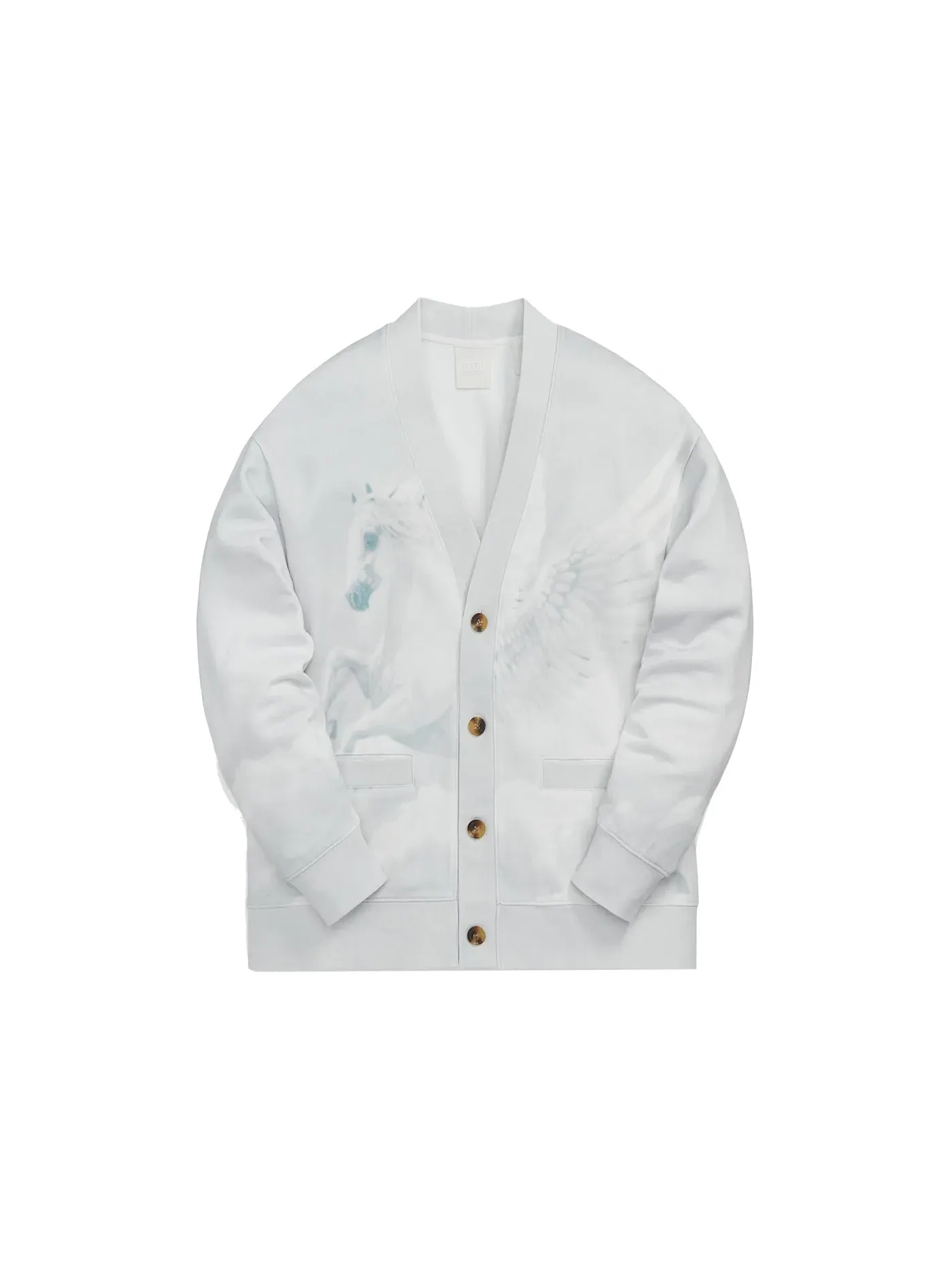 Мужской кардиган из флиса Pegasus Fleece Kith — изображение 1 из 2, мел