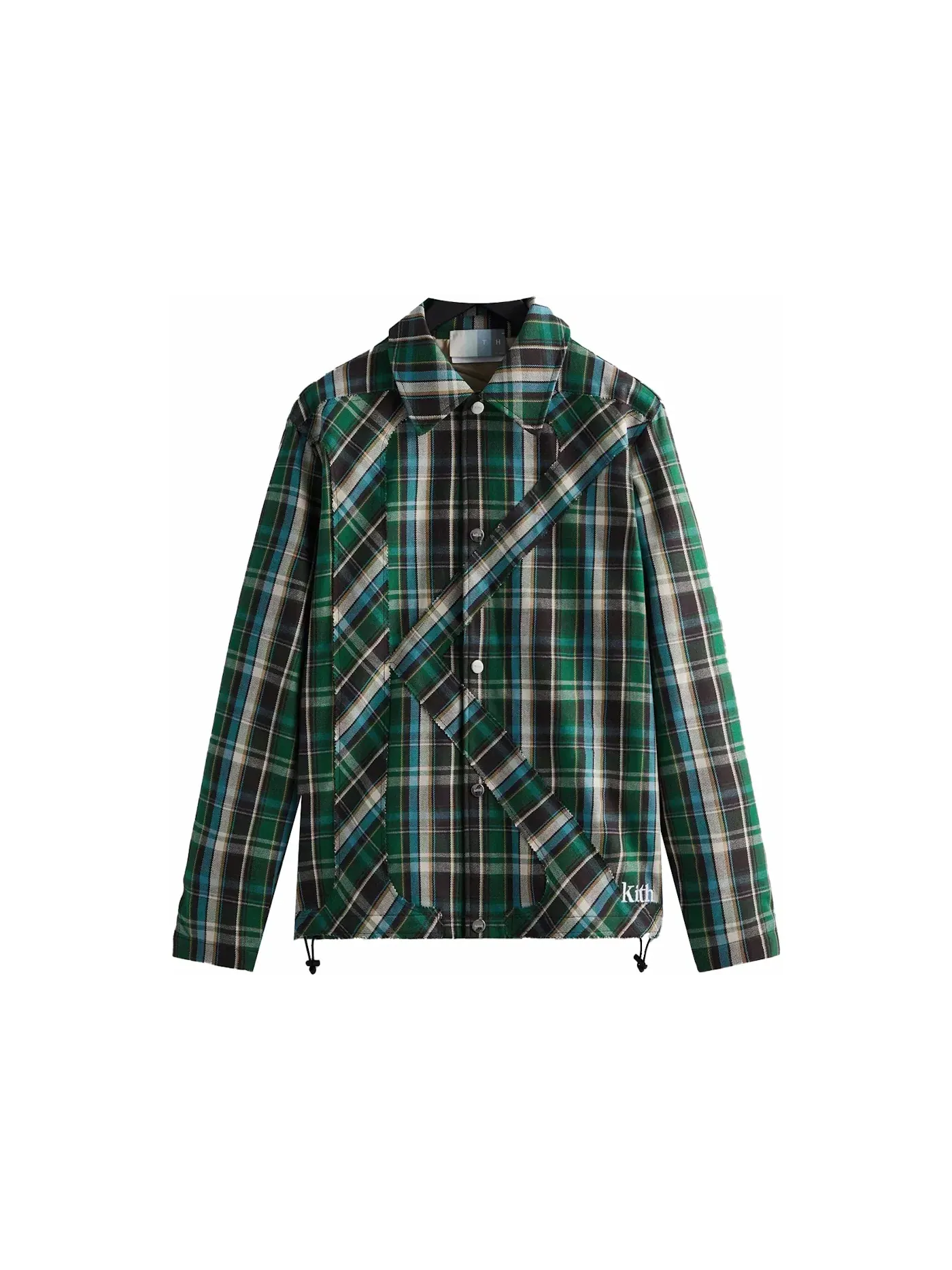 Мужская куртка с узором плед Kith Jacket, Conifer — изображение 1 из 2
