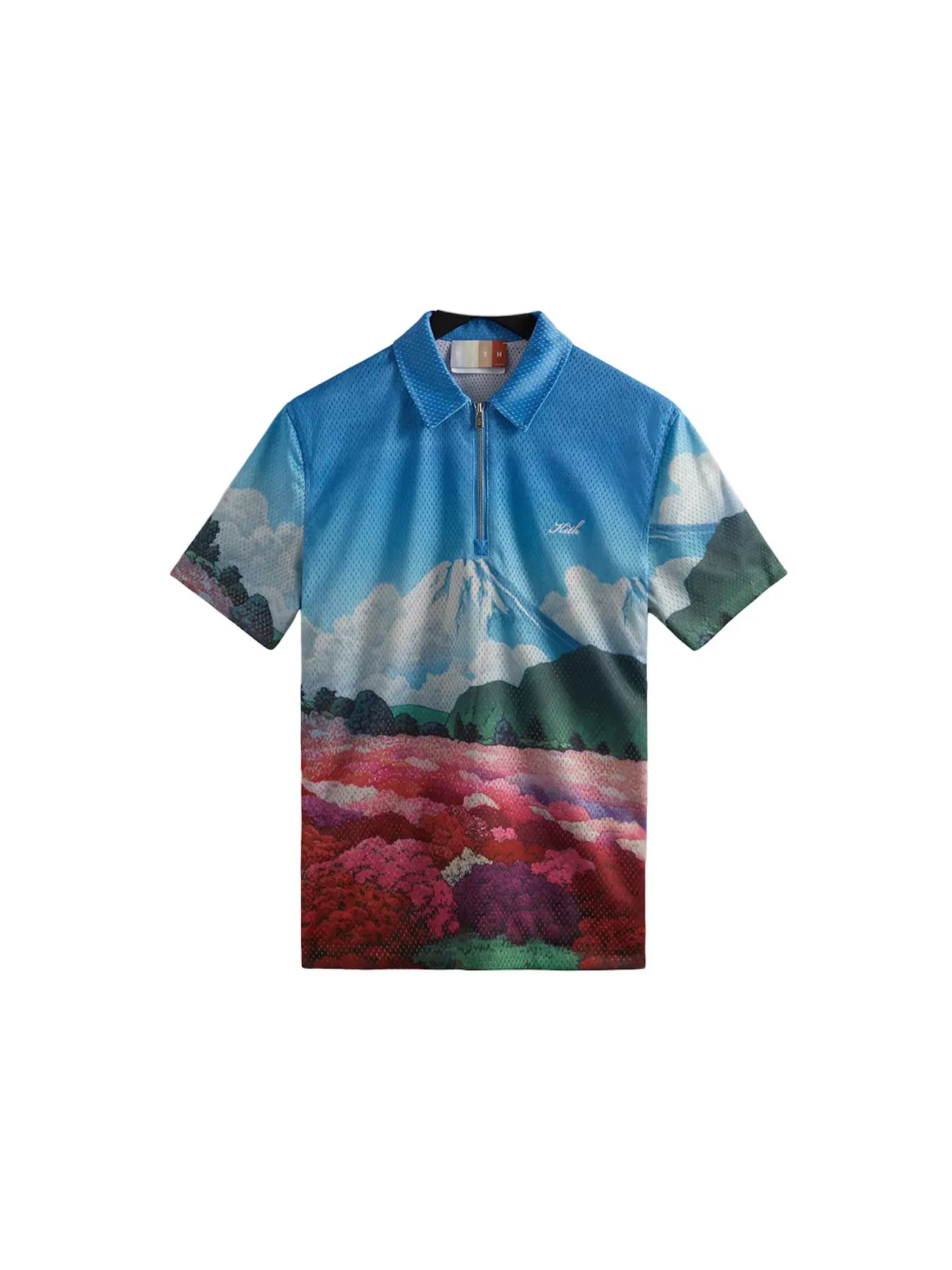 Мужская куртка с принтом Quarter Zip Kith, Bloom — изображение 1 из 3