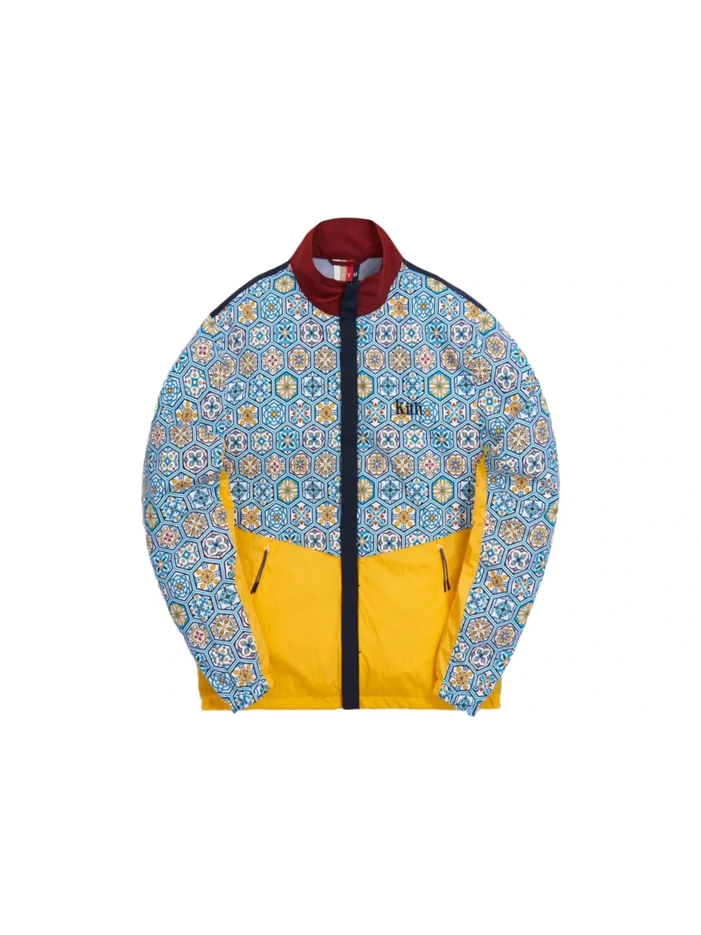 Мужская куртка с принтом Track Jacket Kith — изображение 1 из 2, синий мульти