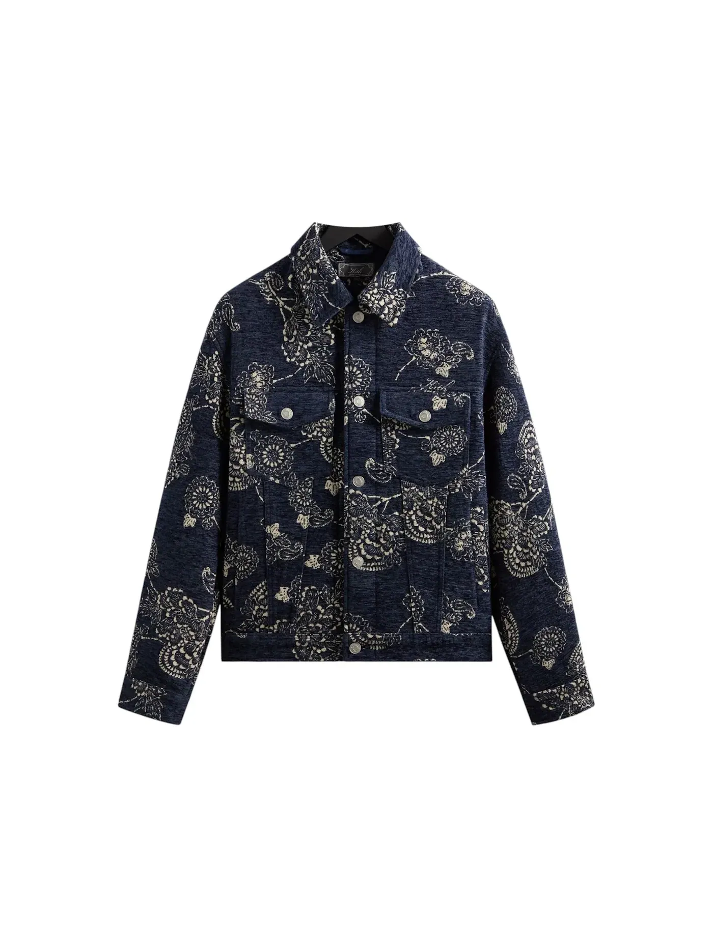 Мужская куртка-гобелен с принтом Kith Puffed Jase Tapestry Jacket — изображение 1 из 2, ночной