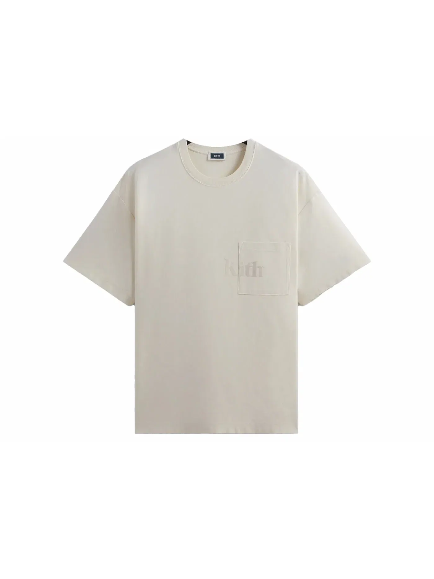 Мужская футболка с принтом Quinn Tee Kith, Sandrift — изображение 1 из 1