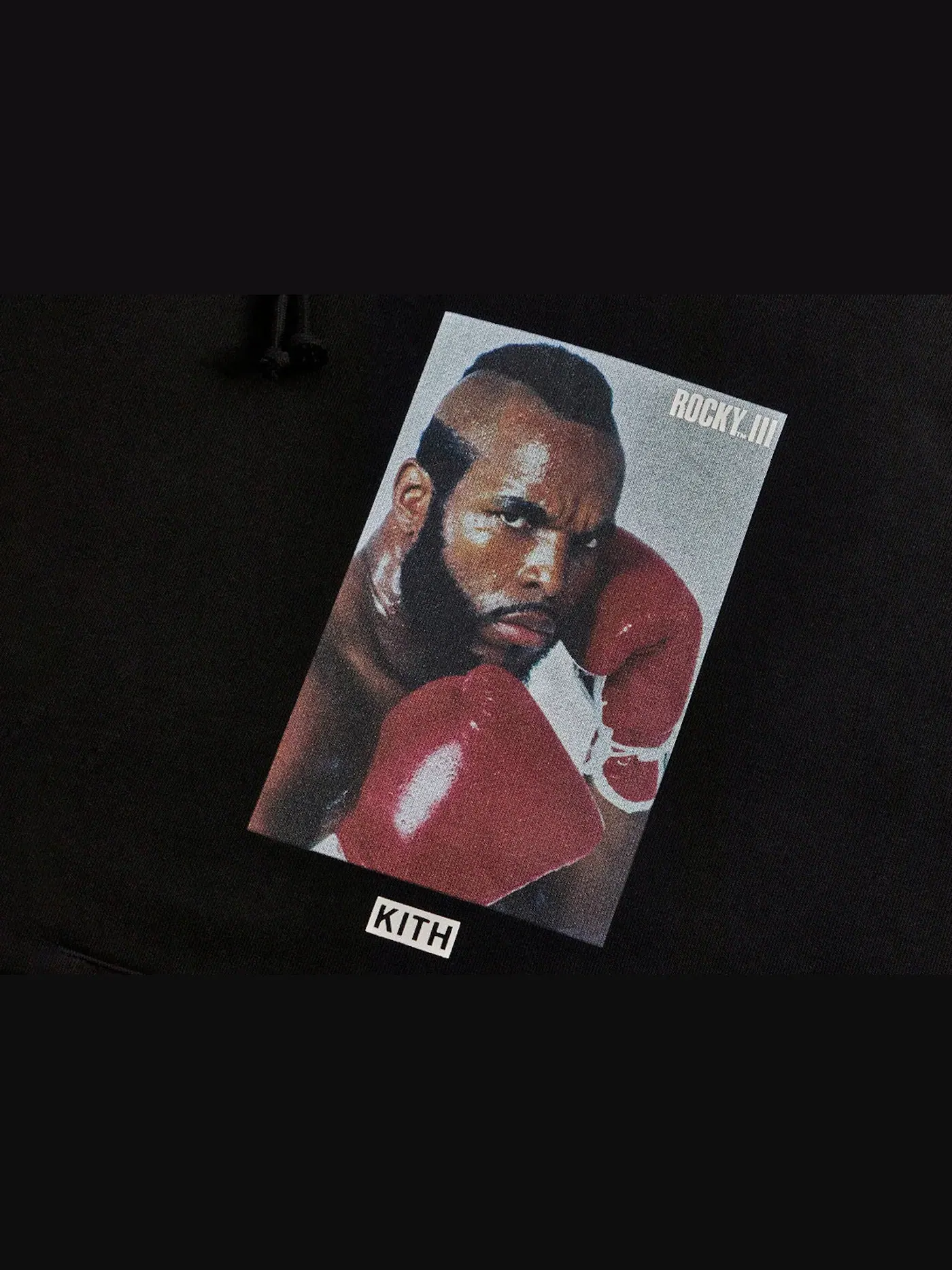 Мужской худи с принтом Rocky Clubber Lang Kith — изображение 2 из 2, черный