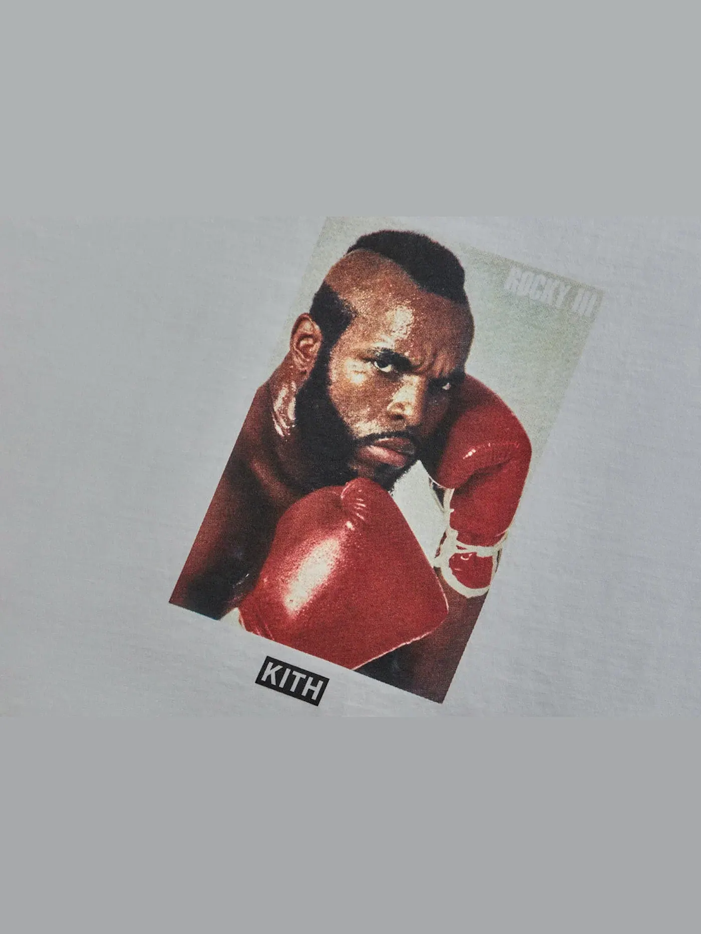 Мужская футболка с принтом Kith Rocky Clubber Lang Tee — изображение 2 из 2, белый