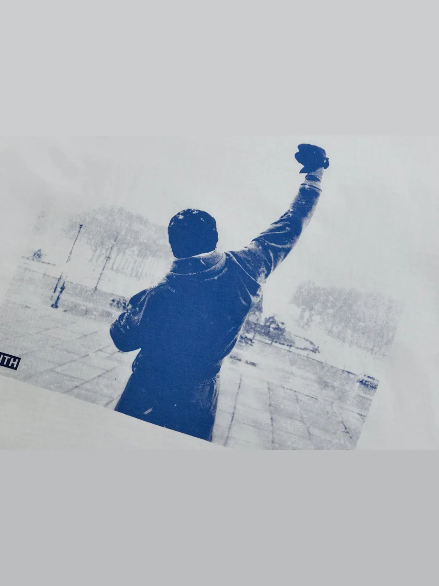 Мужская футболка с длинным рукавом Kith Rocky Fly Now L/S Tee — изображение 3 из 3, белый