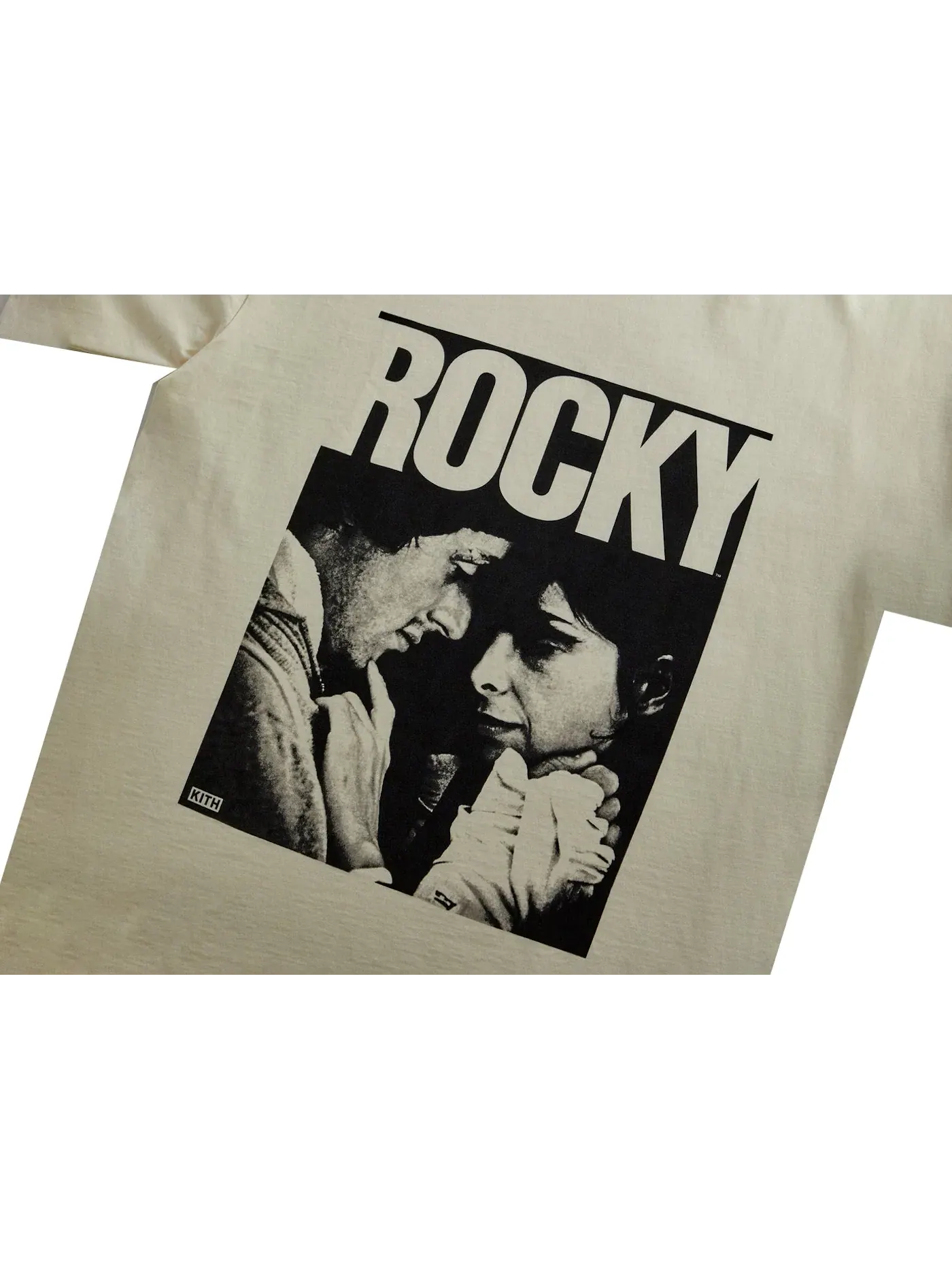 Мужская футболка с принтом Kith Rocky I Vintage Tee, Sandrift — изображение 2 из 2