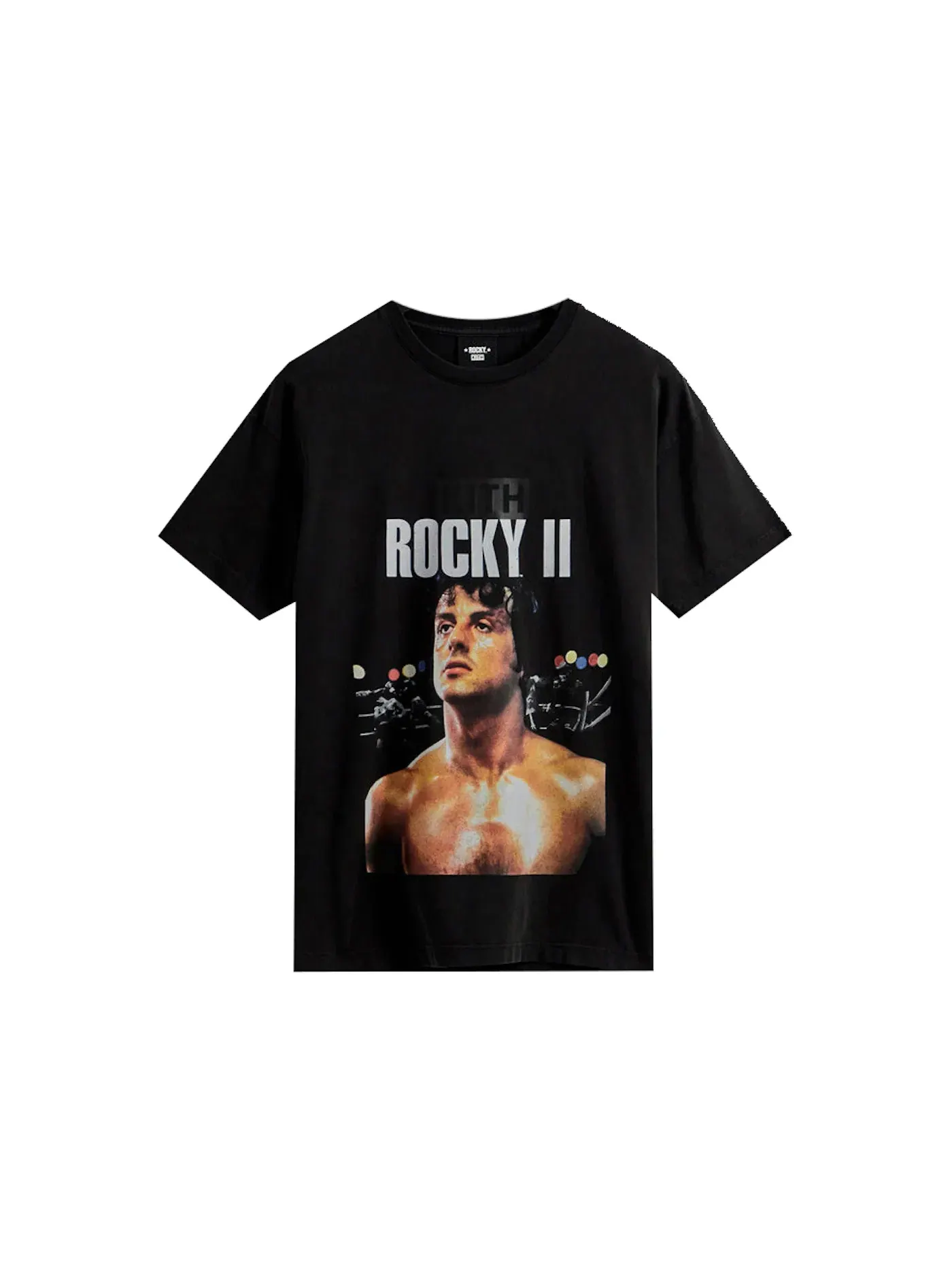 Мужская футболка с принтом Kith Rocky II Vintage Tee — изображение 1 из 2, черный
