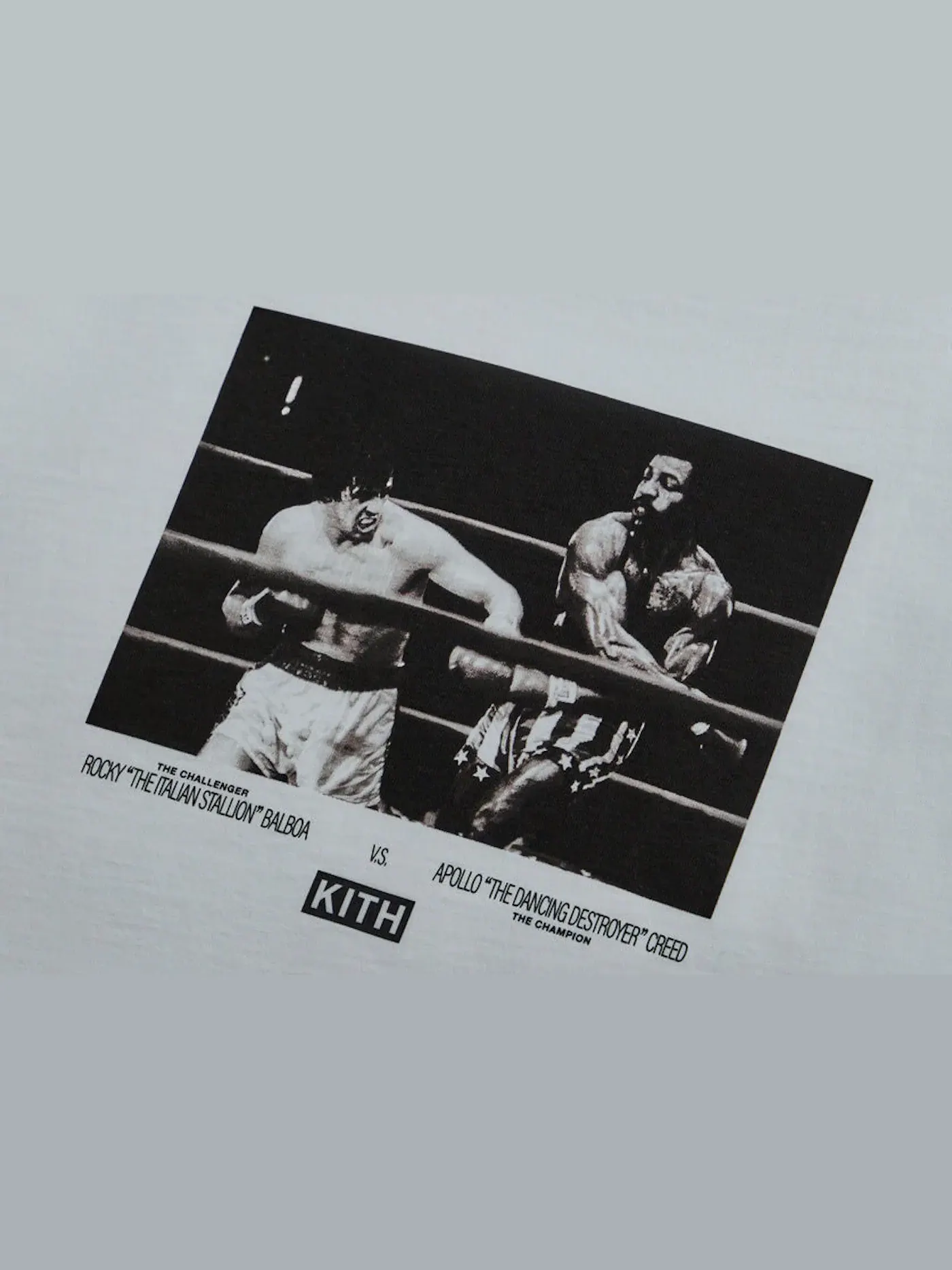 Мужская футболка с длинным рукавом Kith Rocky Title Fight — изображение 2 из 2, белый