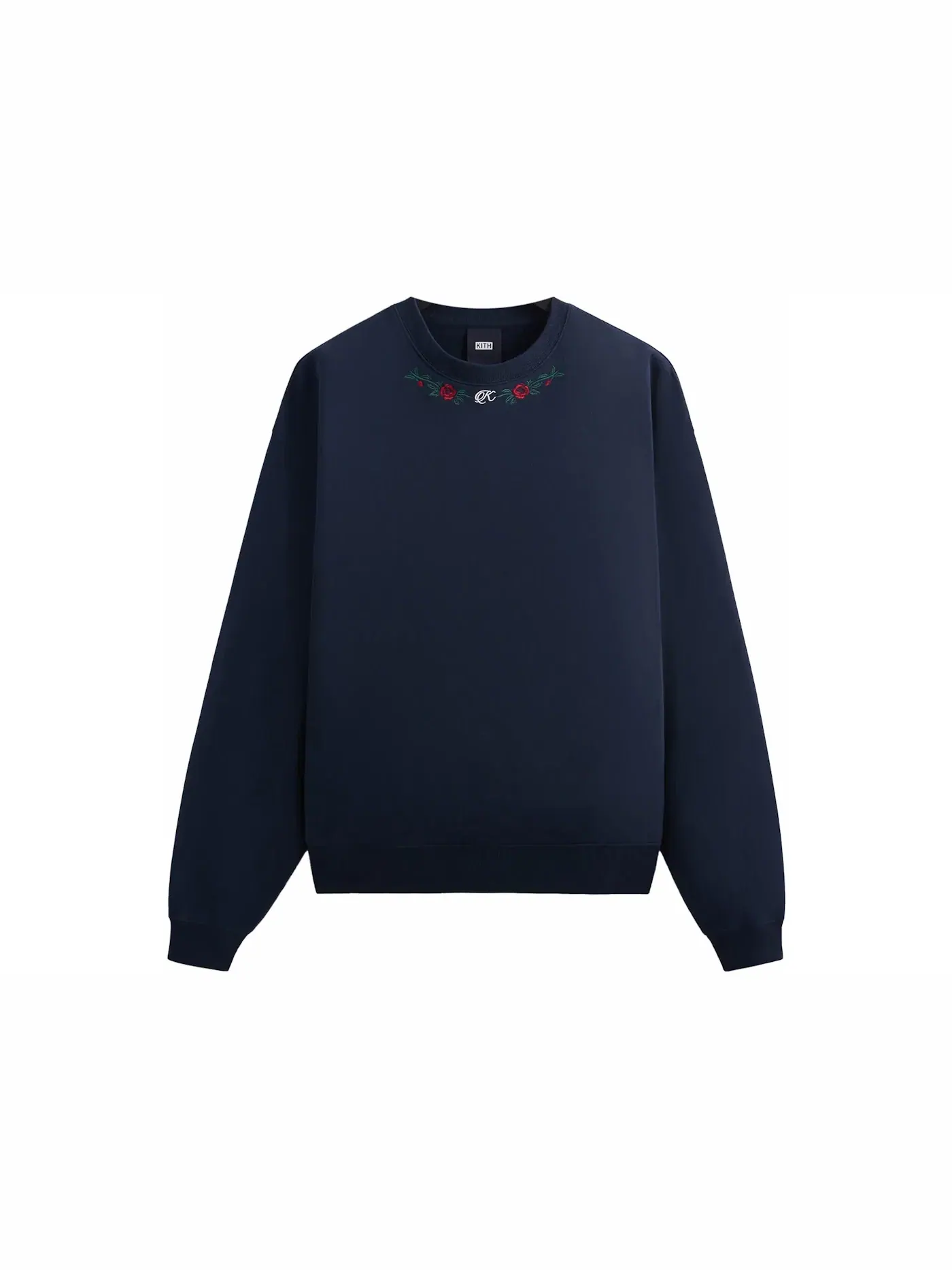 Мужской свитшот с вышивкой Kith Rose Nelson Crewneck — изображение 1 из 1, ночной