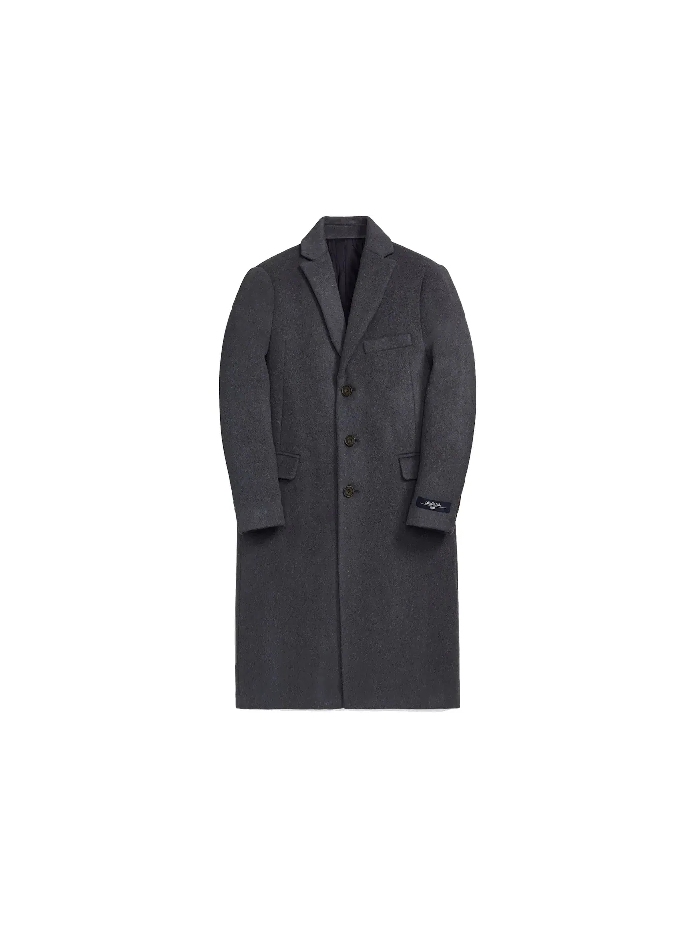 Мужское пальто из шерсти с длинным рукавом Kith Overcoat, Asteroid — изображение 1 из 2