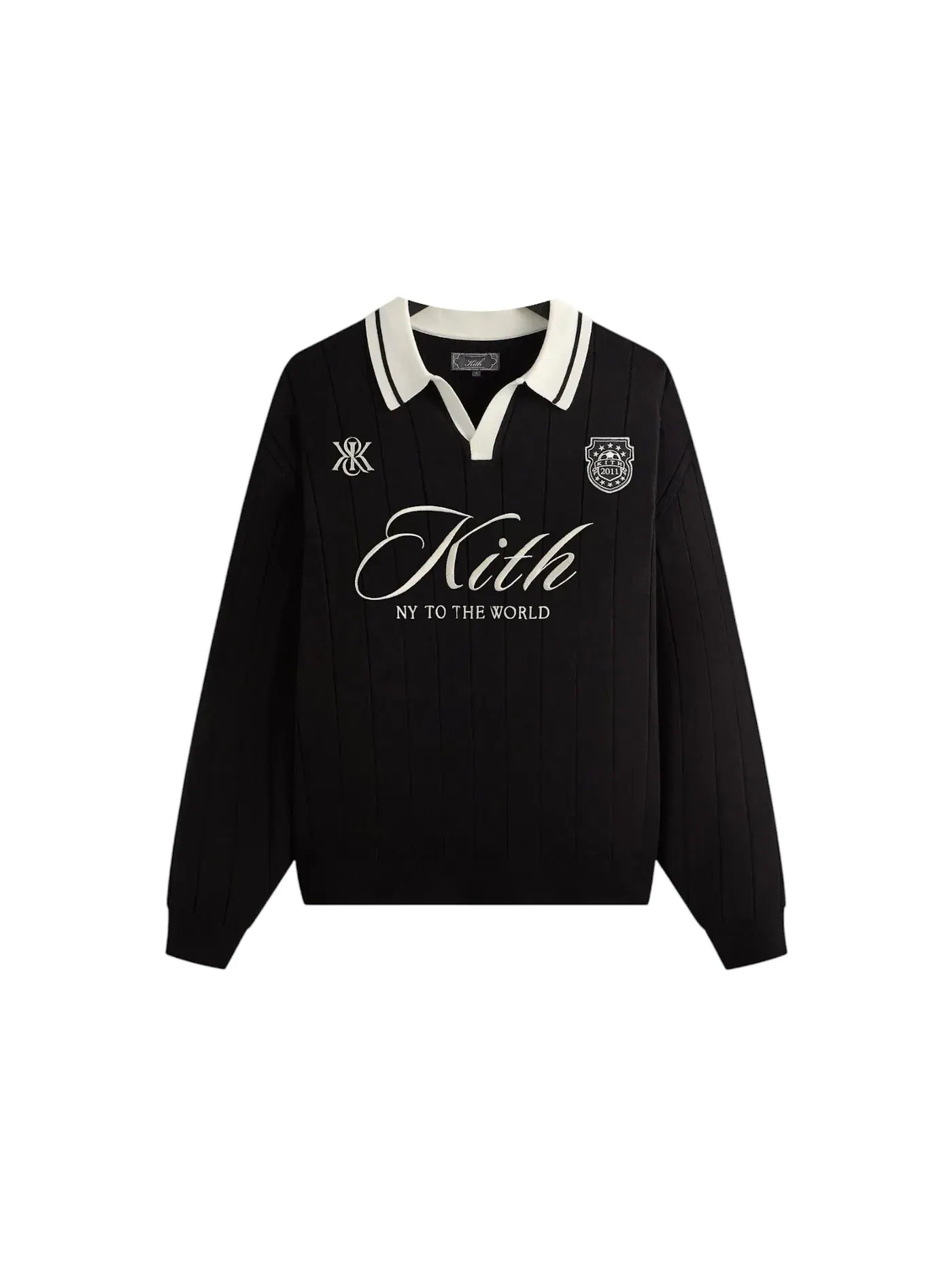 Мужской свитер Rugby Pullover Kith — изображение 1 из 2, черный