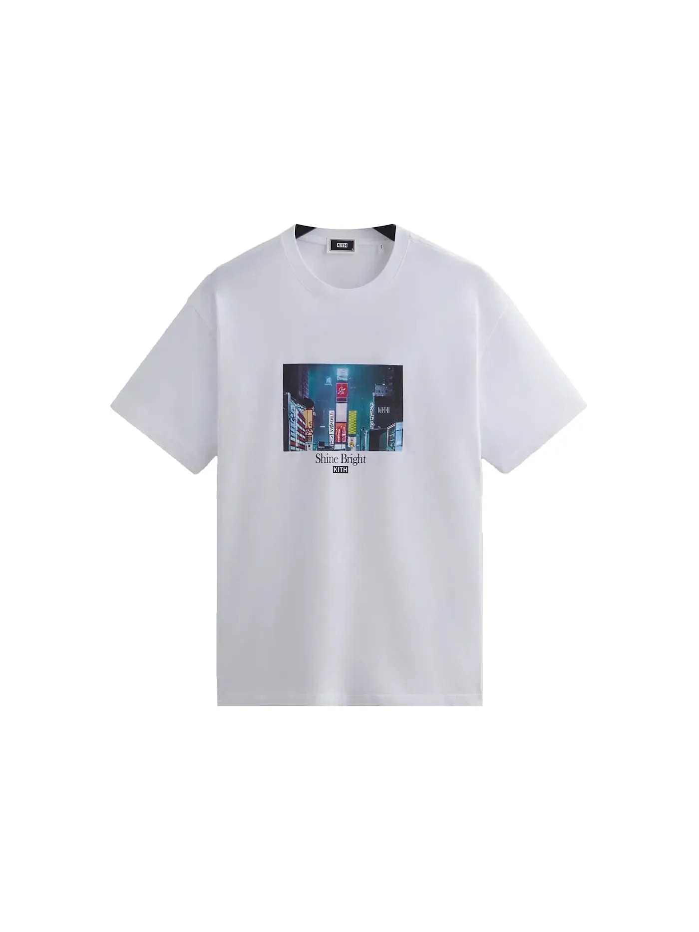 Мужская футболка с принтом Kith Shine Bright Tee — изображение 1 из 1, белый