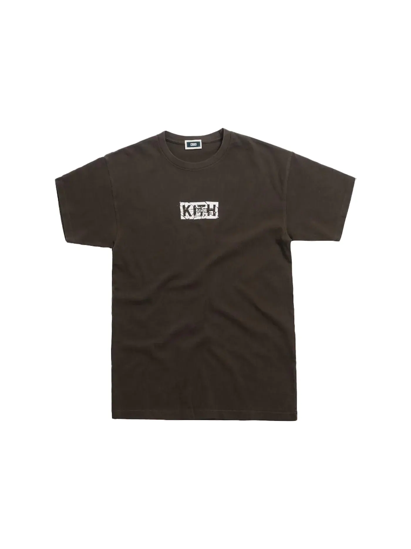 Мужская футболка с принтом Kith Tee — изображение 1 из 1, черный/оливковый