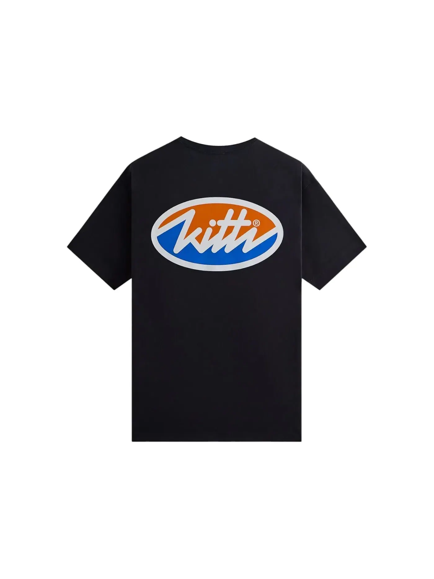 Мужская футболка с принтом Kith Split Logo Tee — изображение 2 из 2, чернильный