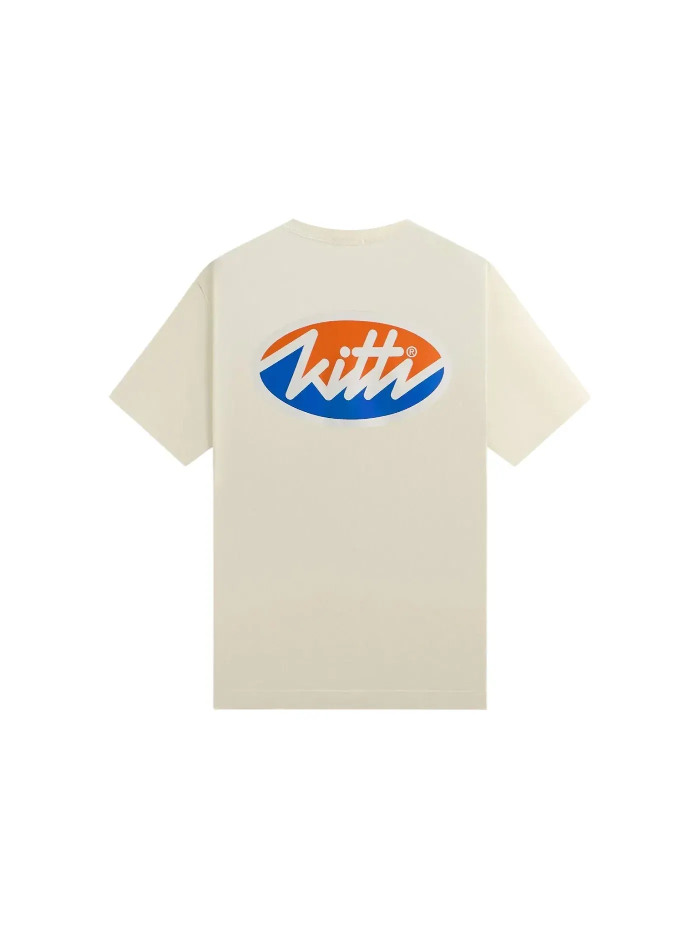 Мужская футболка с принтом Kith Split Logo Tee, Silk — изображение 2 из 2