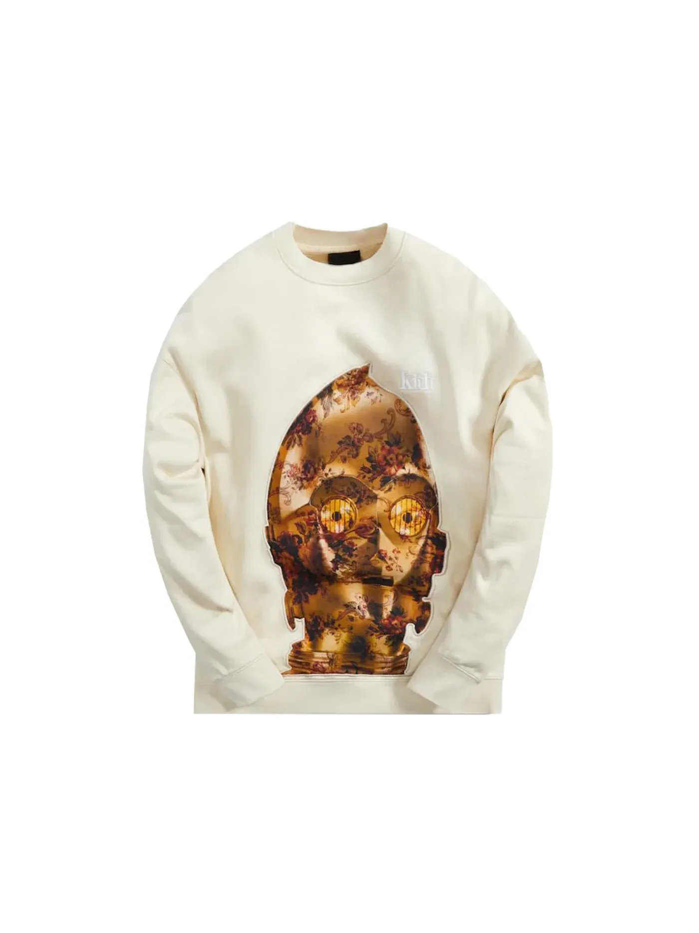 Мужской свитшот с воротником-хомутом Kith x STAR WARS C-3PO Crewneck Waffle, Waffle — изображение 1 из 2
