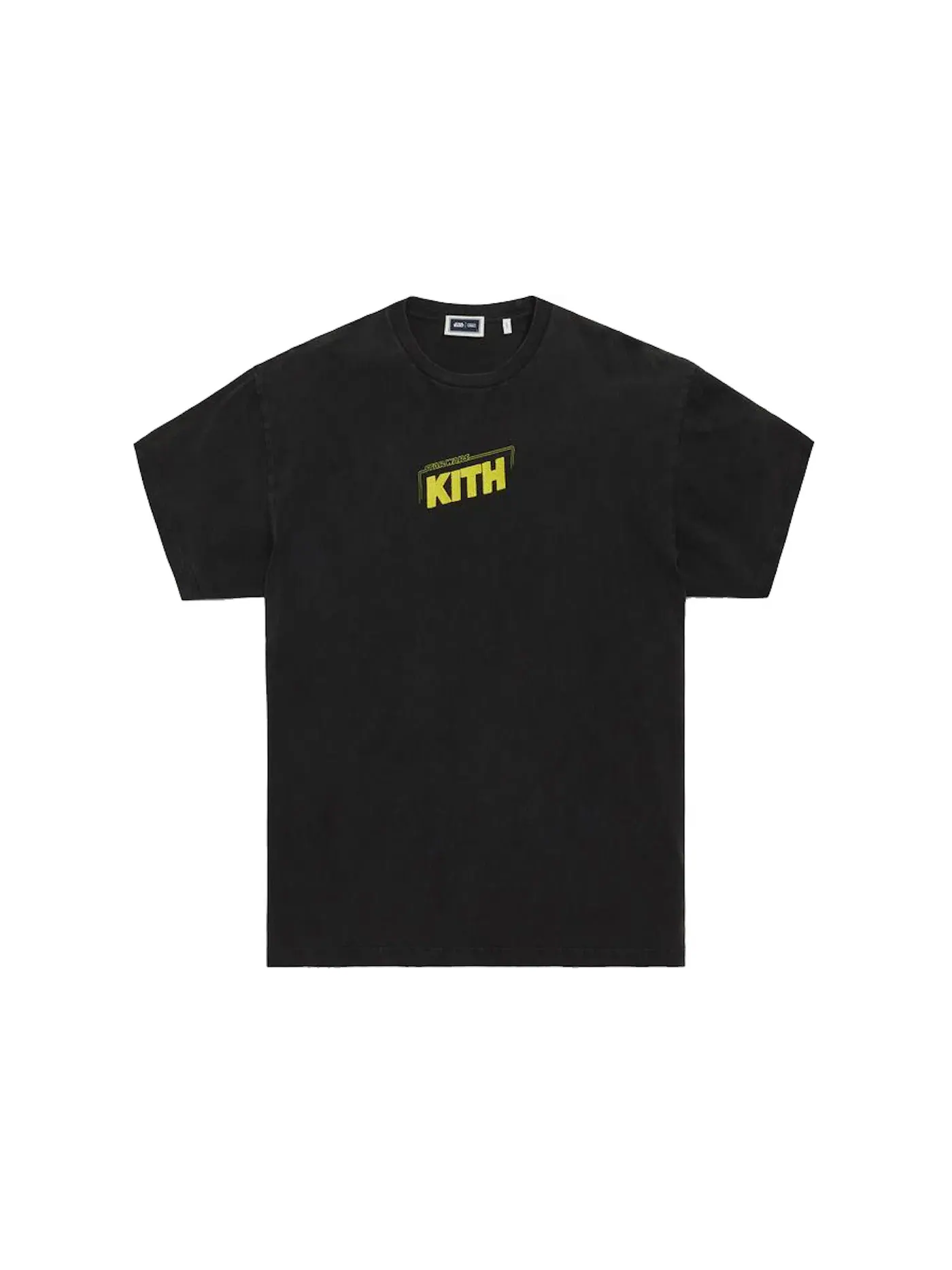 Мужская футболка с принтом Kith x STAR WARS Credits Vintage Tee — изображение 1 из 2, черный