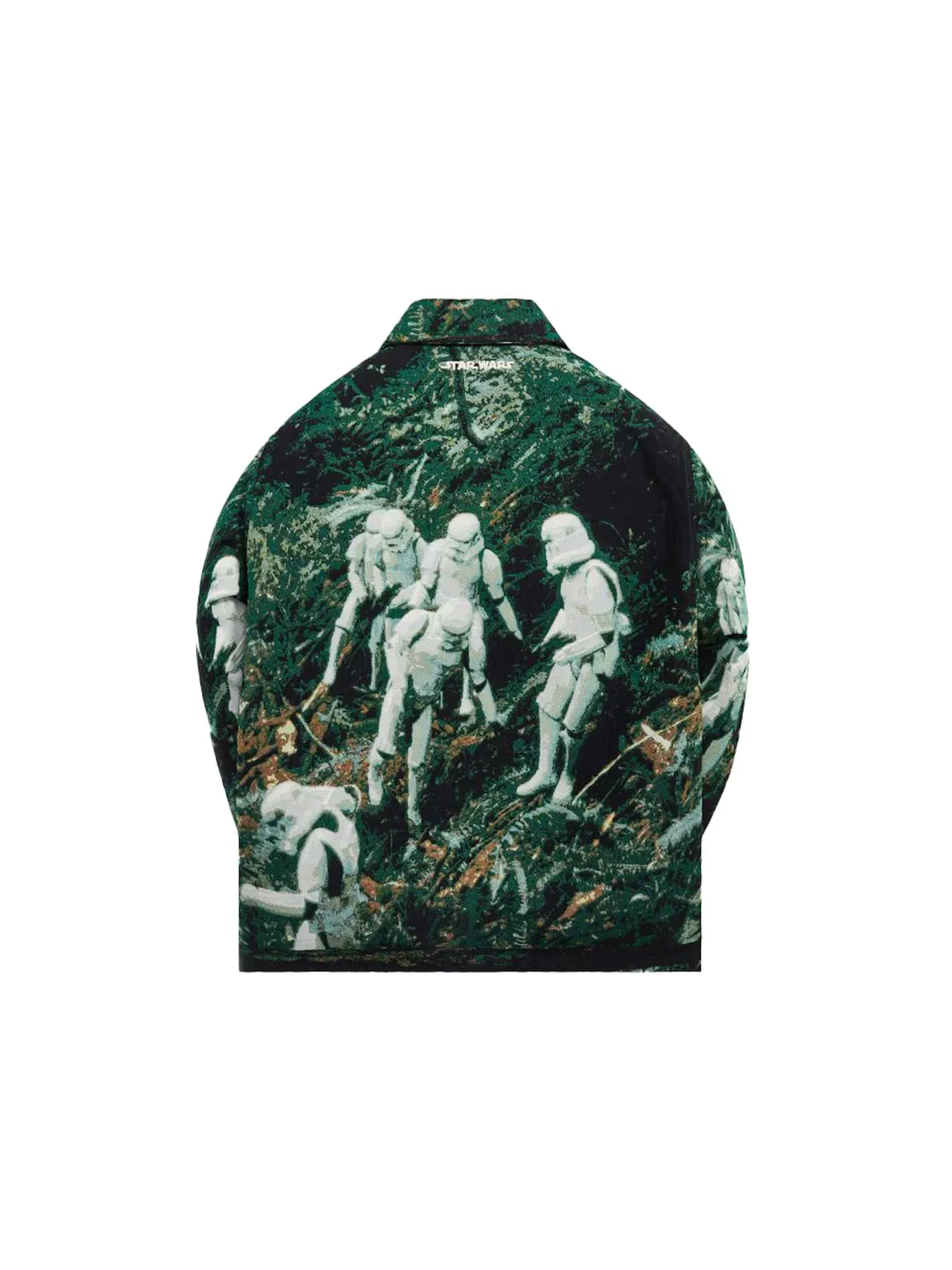 Мужская куртка-кэжуал с принтом Kith x Star Wars Endor Coaches Jacket, Stadium — изображение 2 из 2