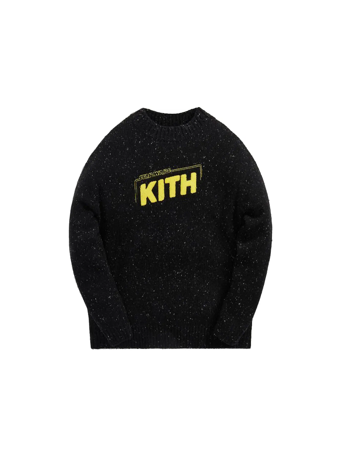 Мужской свитер с принтом Galaxy Crewneck Kith — изображение 1 из 2, черный