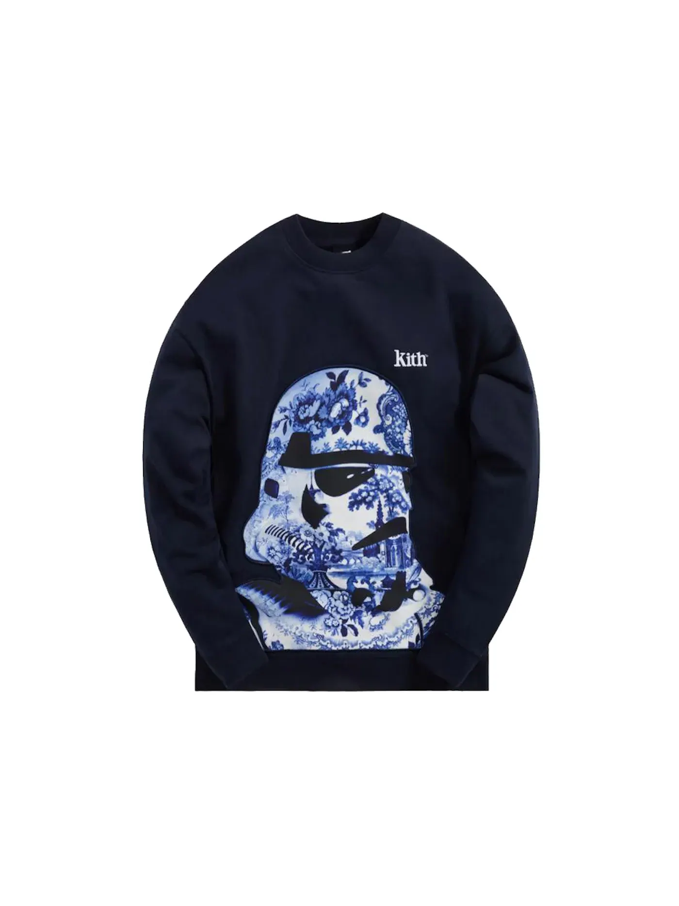 Мужской свитшот с принтом Trooper Crewneck Kith x STAR WARS — изображение 1 из 2, ночной