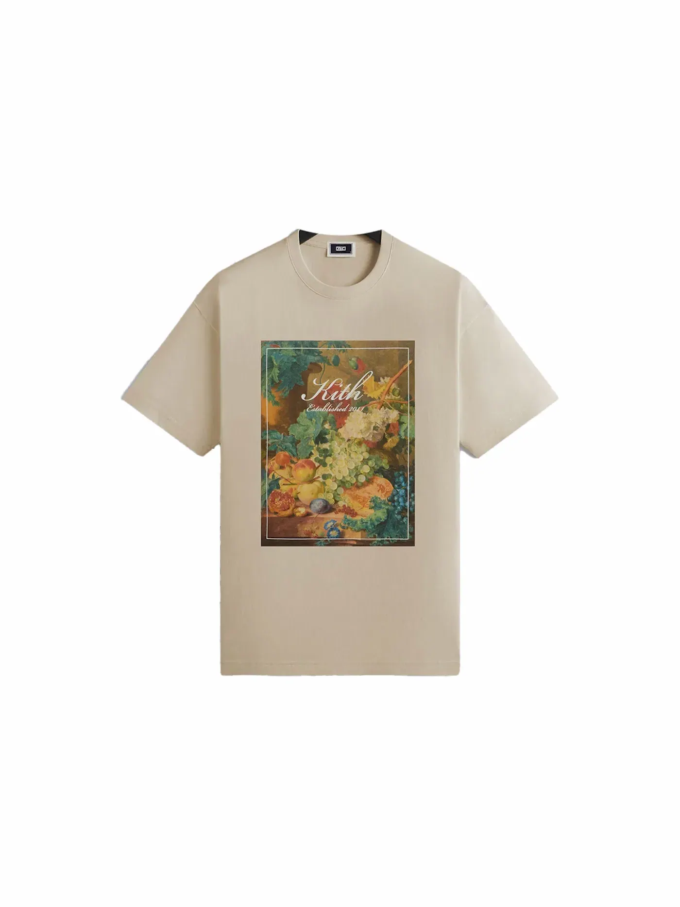 Мужская футболка с принтом Kith Still Life Vintage Tee, Sandrift — изображение 1 из 2