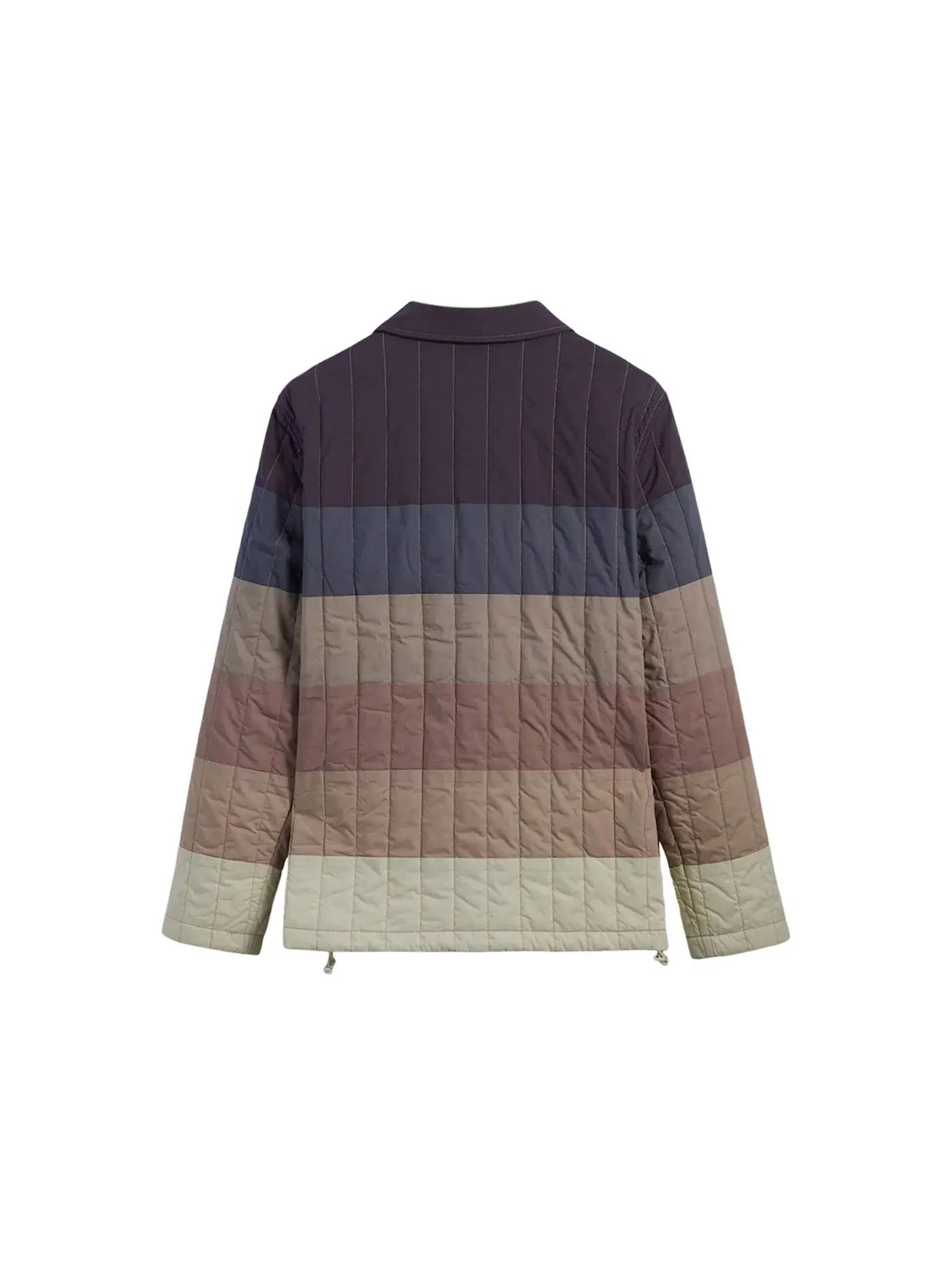 Мужская куртка из поплина с принтом Kith Striped Poplin Carmine Coaches Jacket, Battleship — изображение 2 из 2